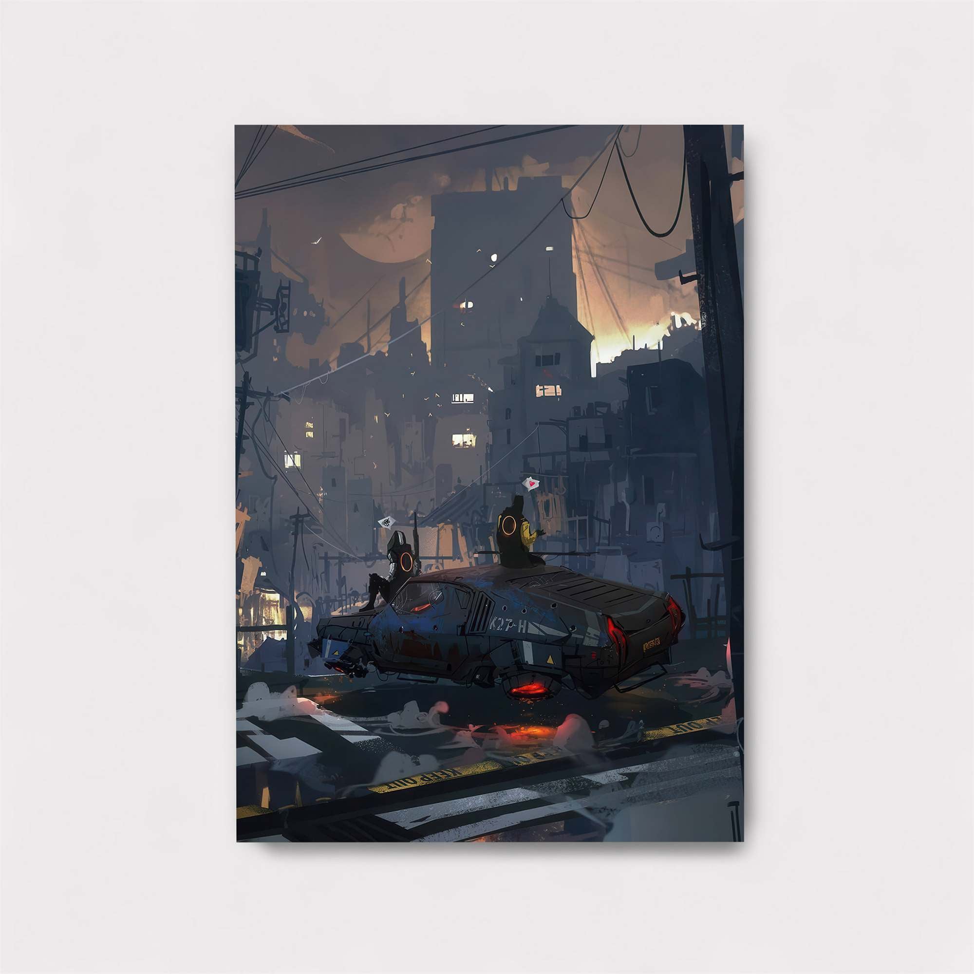 Cyberpunk Stillness Safe Wall Magnetic / M