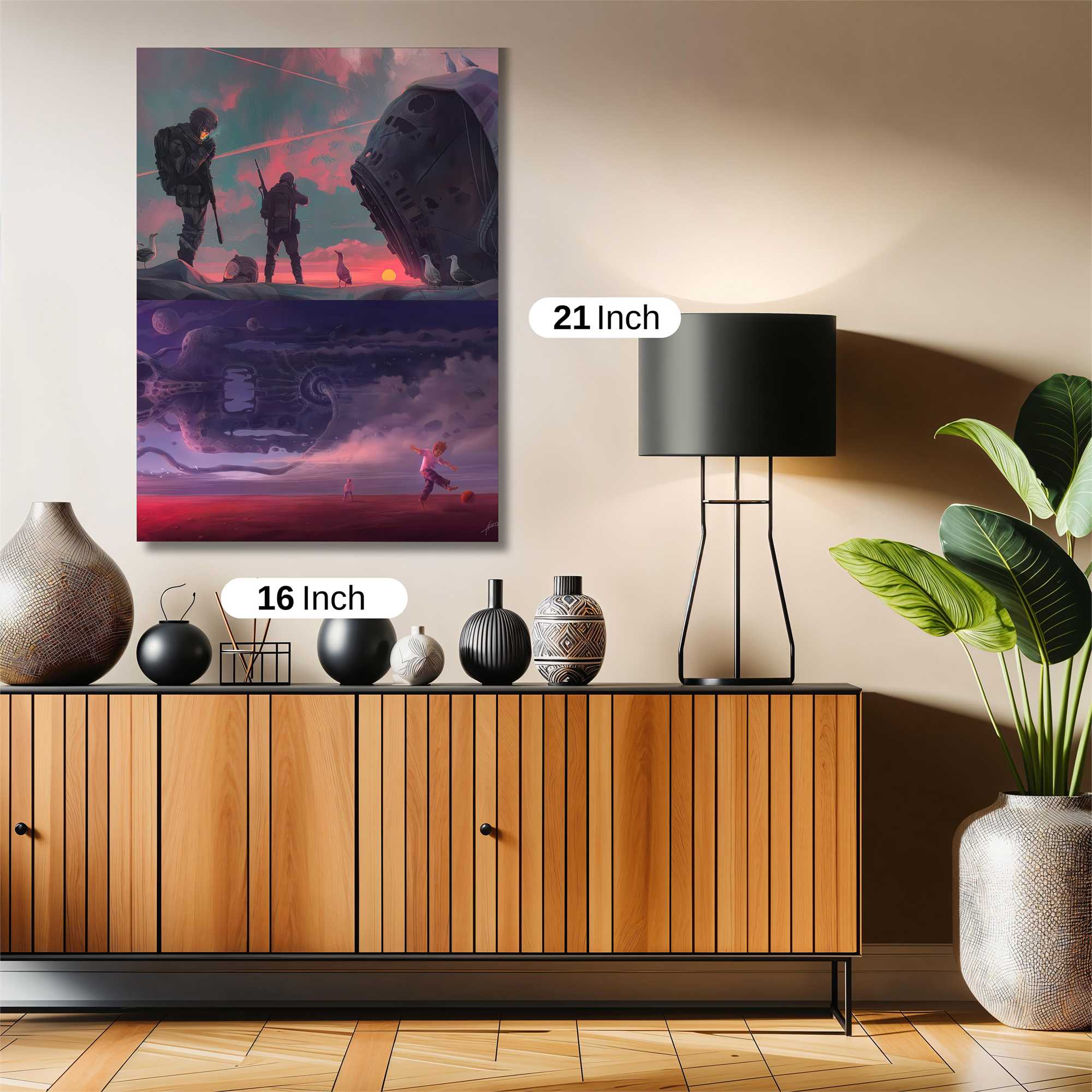 Parallel Dreams Safe Wall Magnetic / M