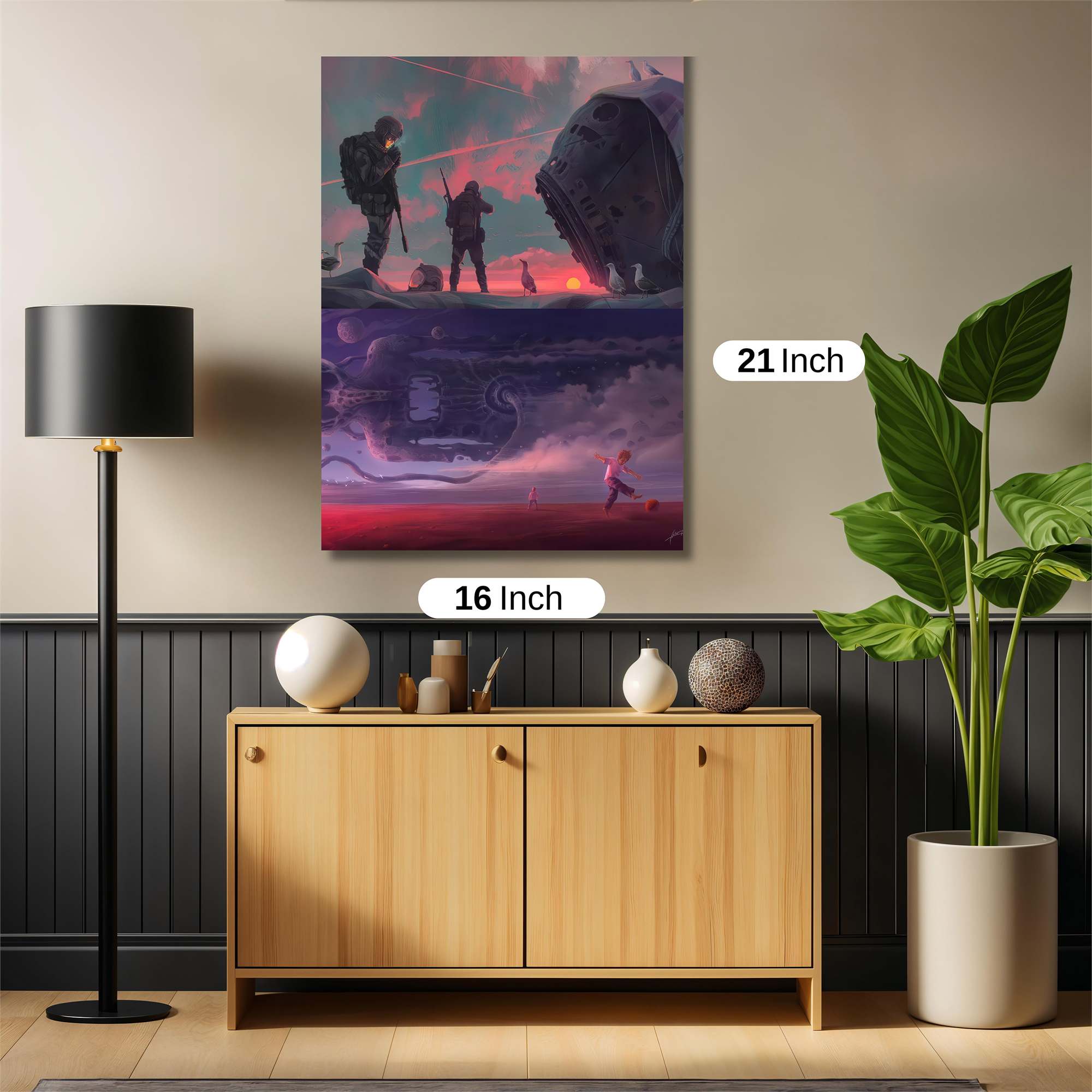 Parallel Dreams Safe Wall Magnetic / M