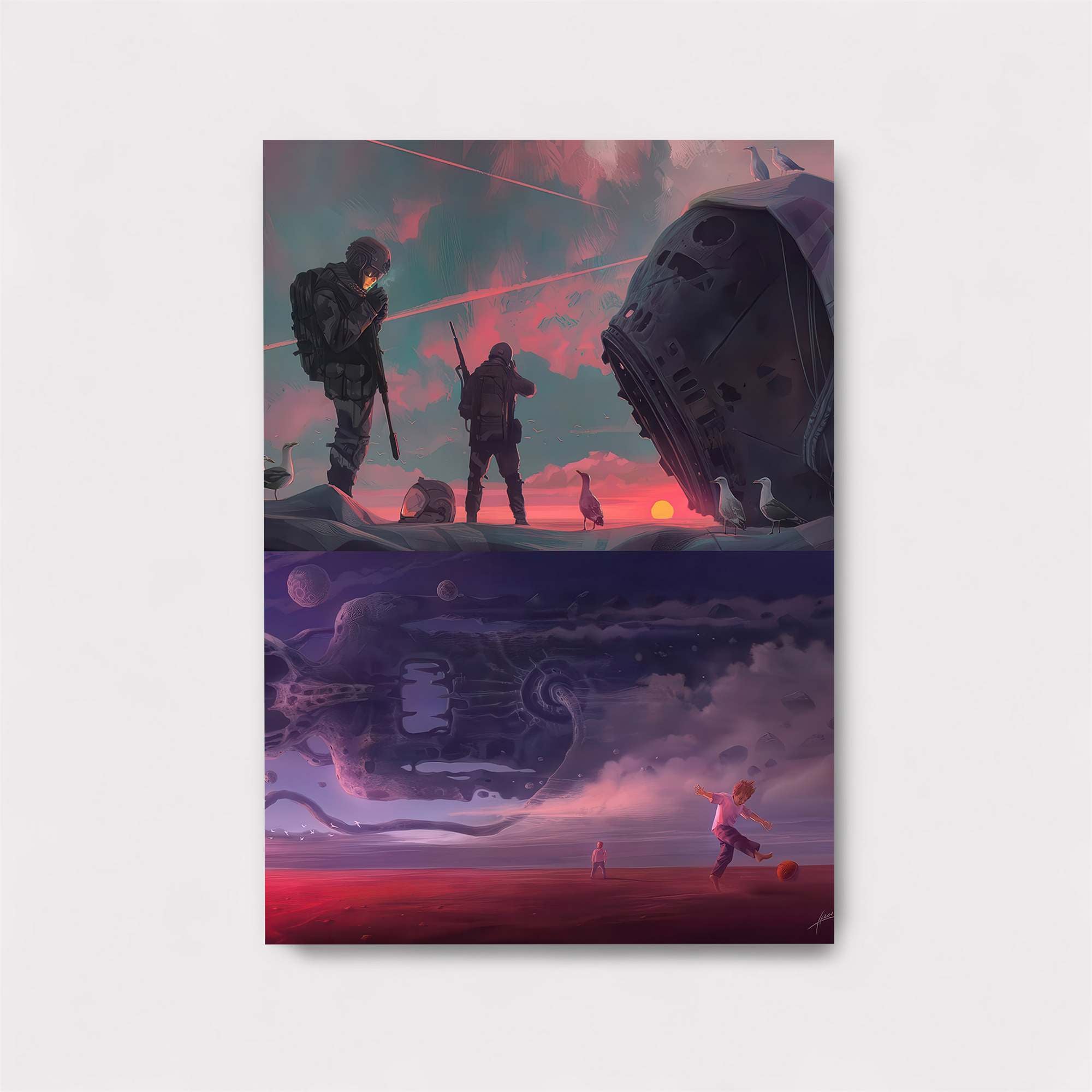 Parallel Dreams Safe Wall Magnetic / M