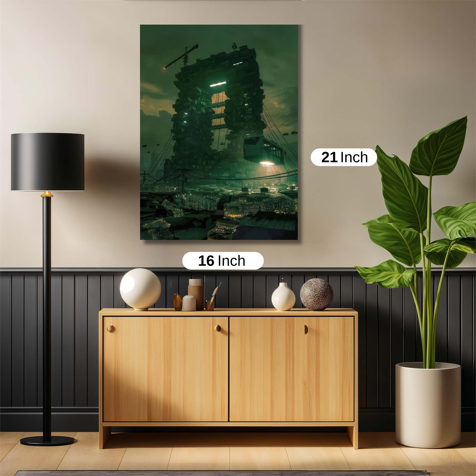 Dystopian Rise Safe Wall Magnetic / M