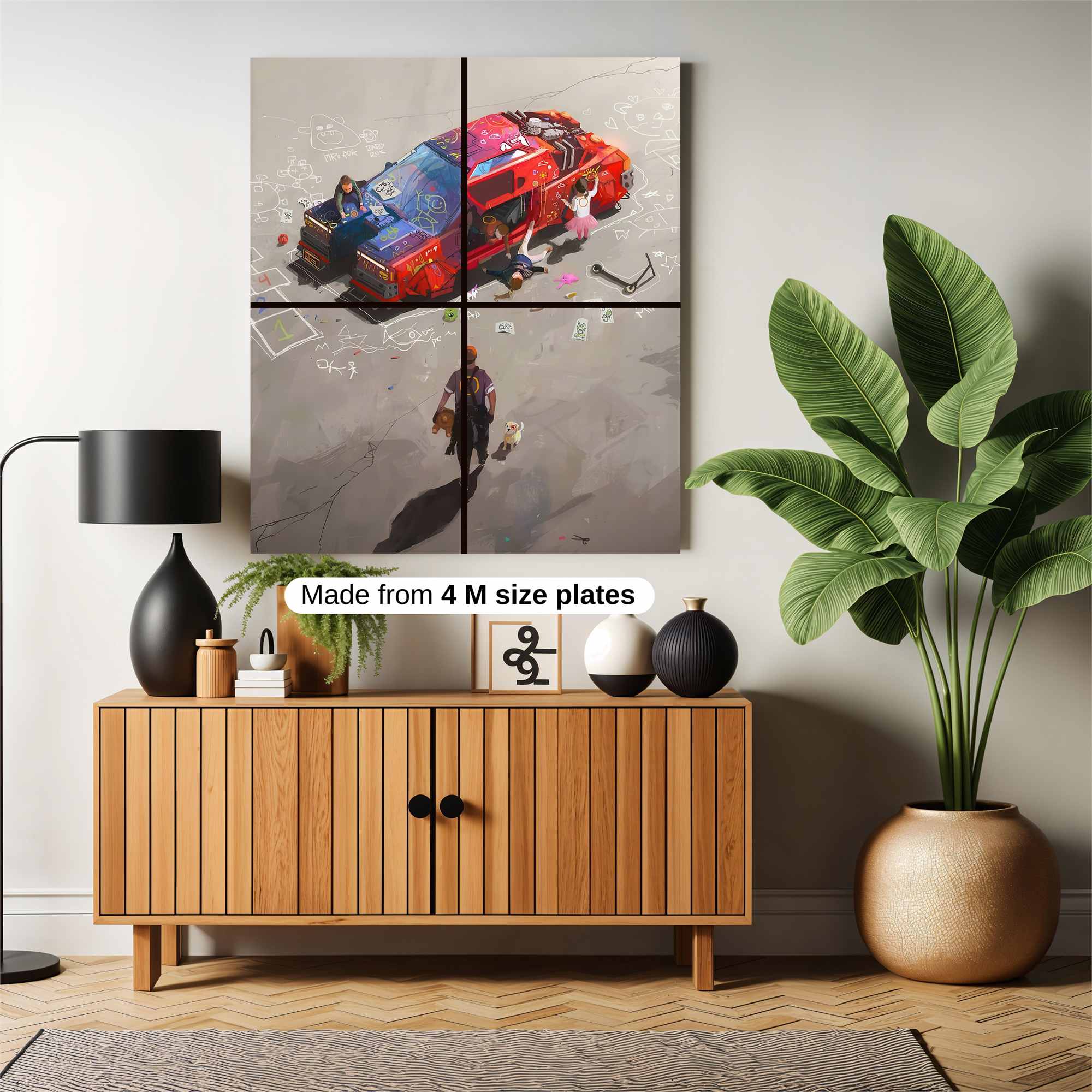 Cyber Playground Safe Wall Magnetic / M