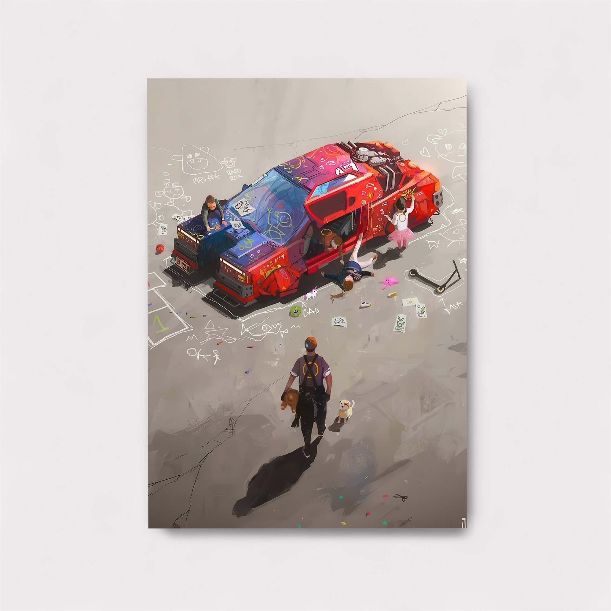 Cyber Playground Safe Wall Magnetic / M