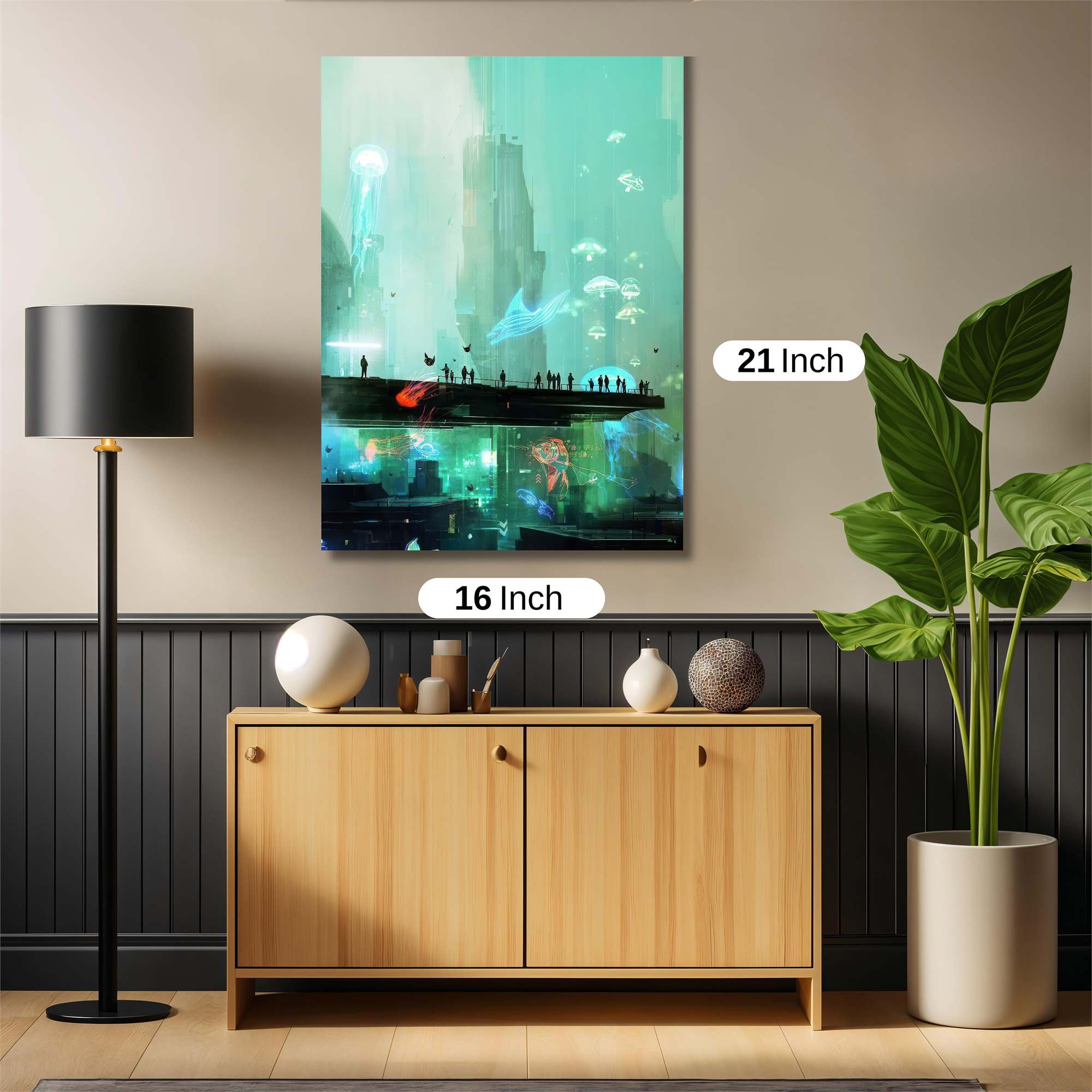 Neon Reverie Safe Wall Magnetic / M