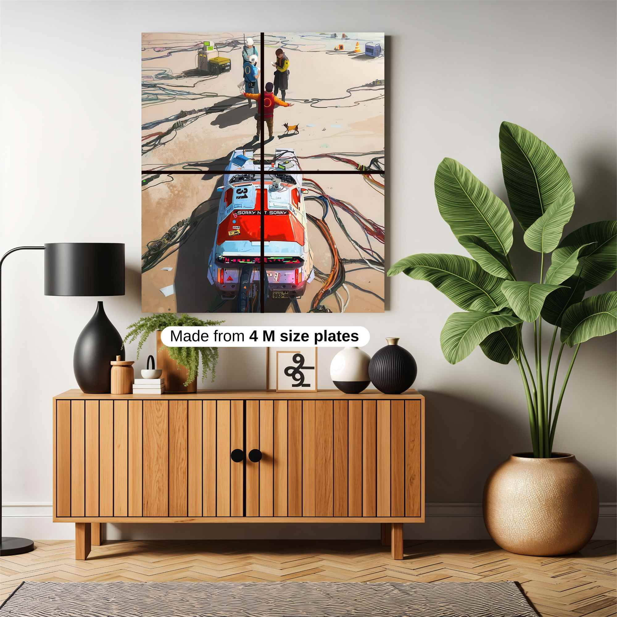 Desert Convergence Safe Wall Magnetic / M