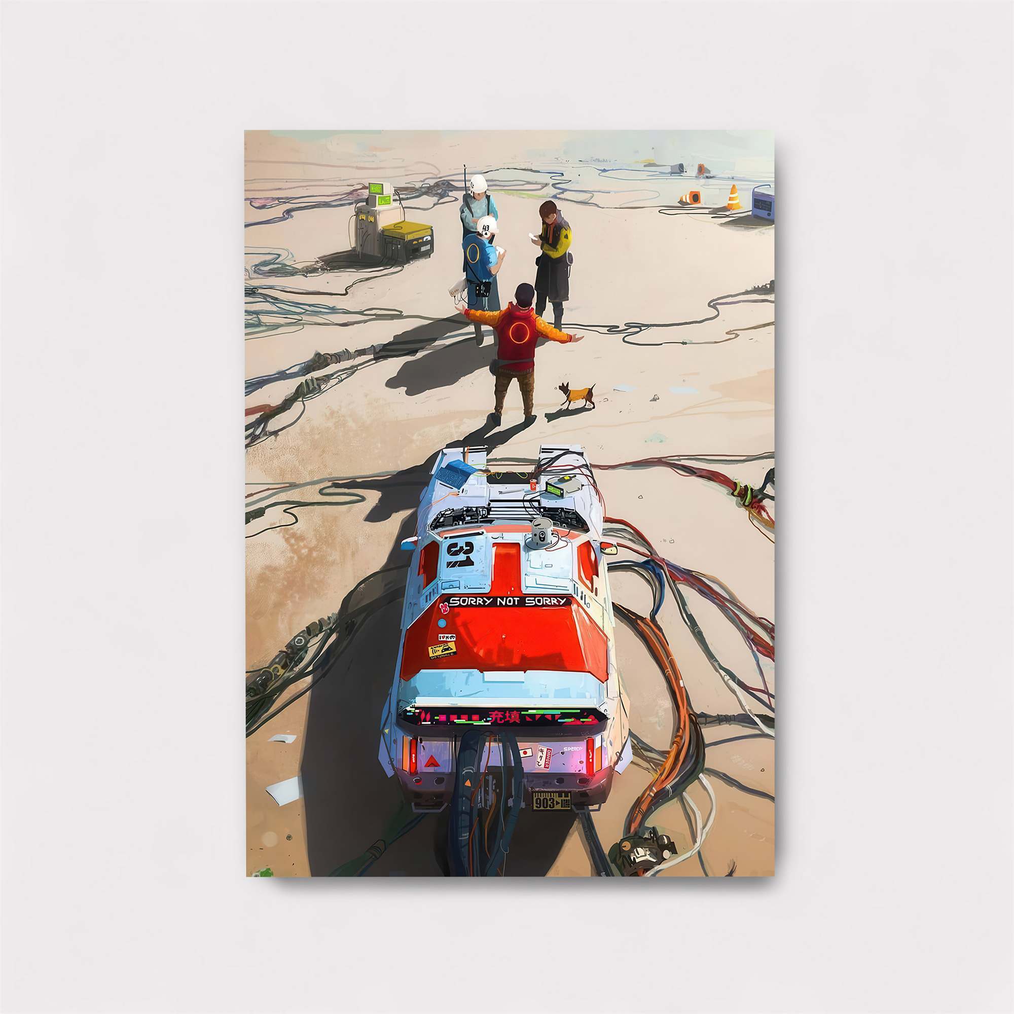 Desert Convergence Safe Wall Magnetic / M