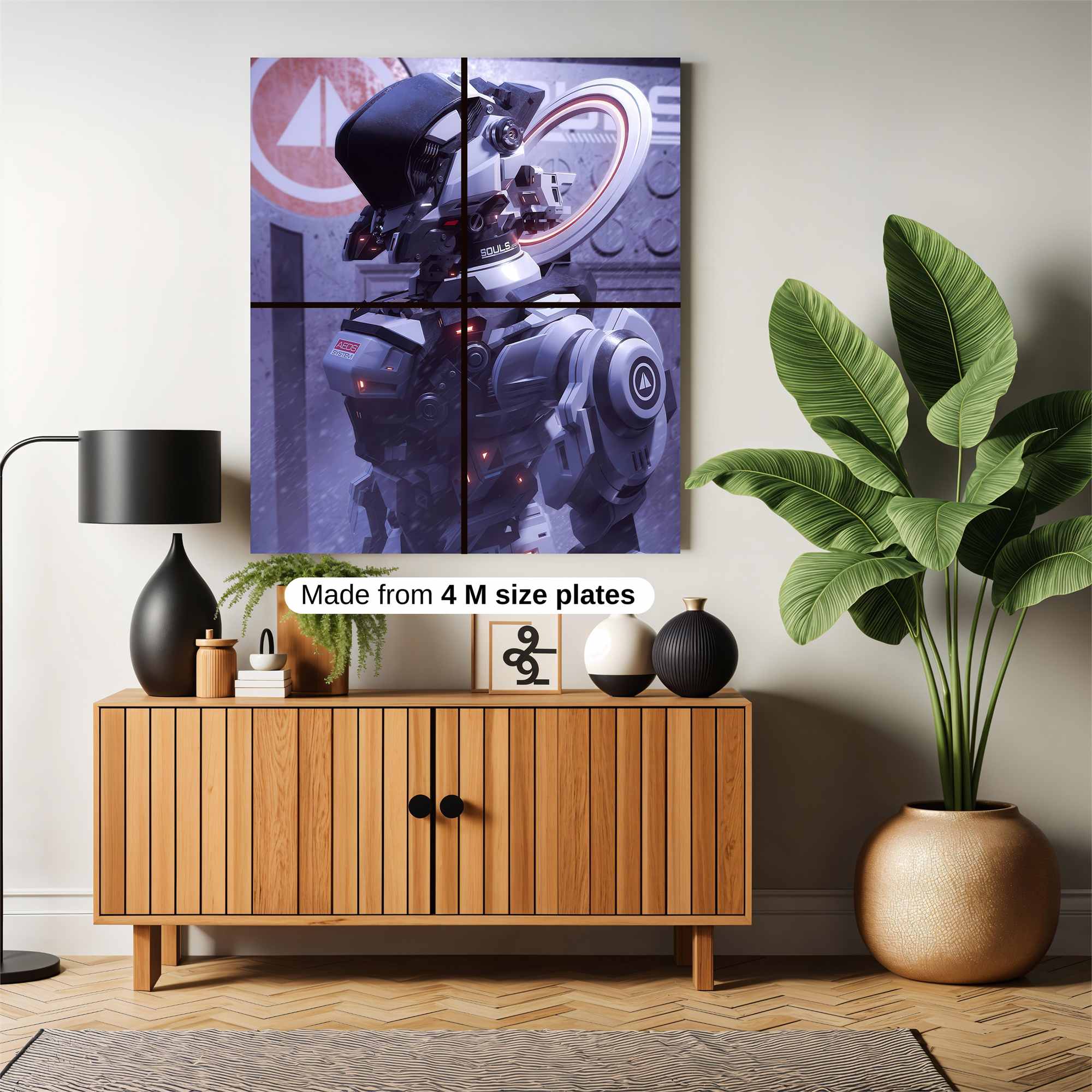 Robot Reverie Safe Wall Magnetic / M