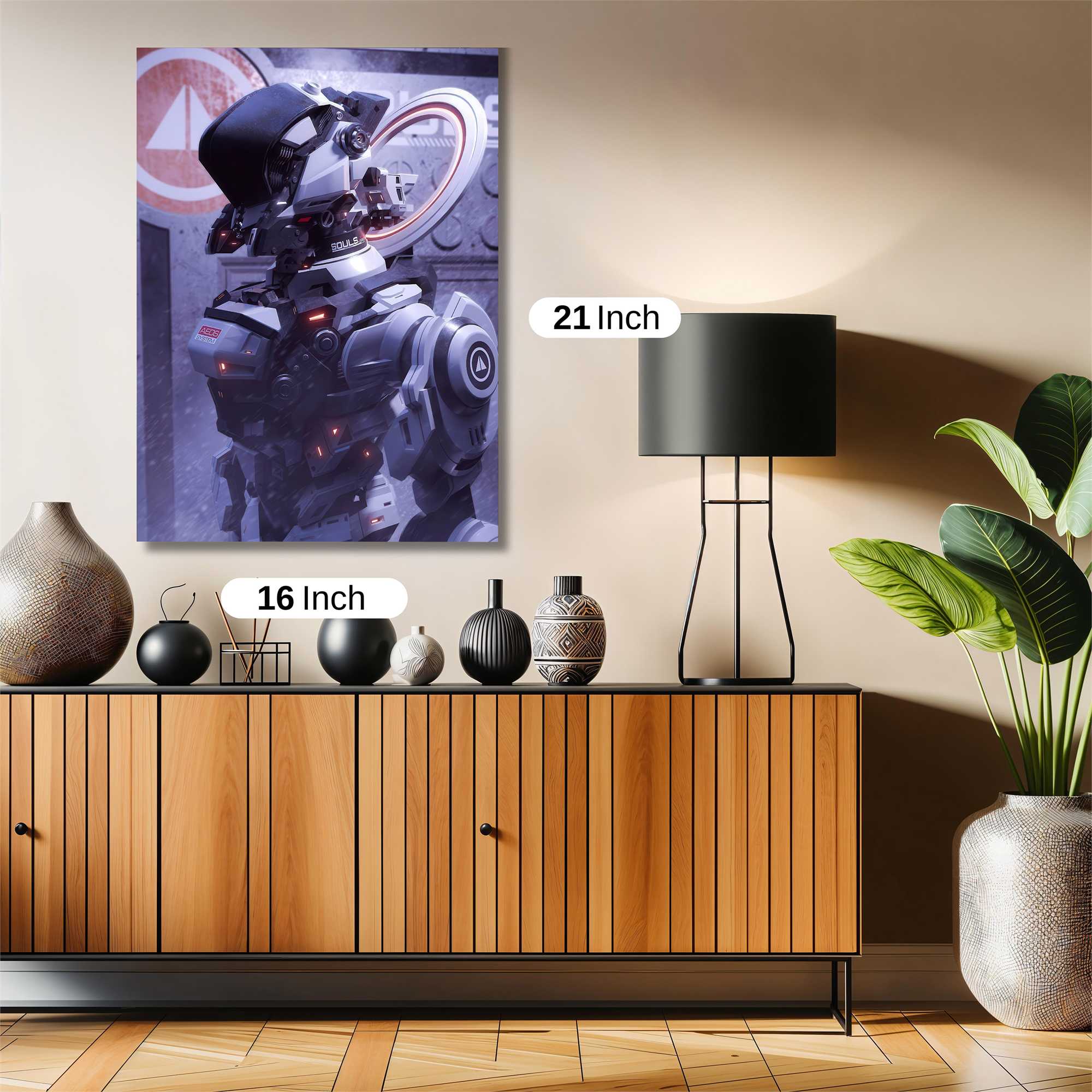 Robot Reverie Safe Wall Magnetic / M