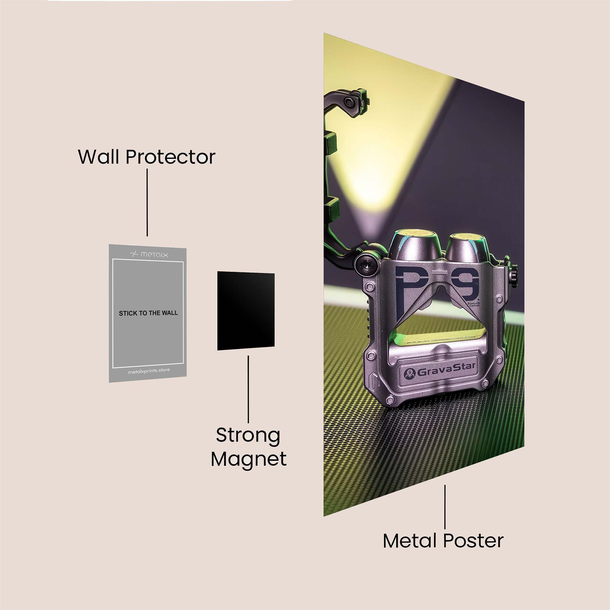 Cybernetic Resolve Safe Wall Magnetic / M