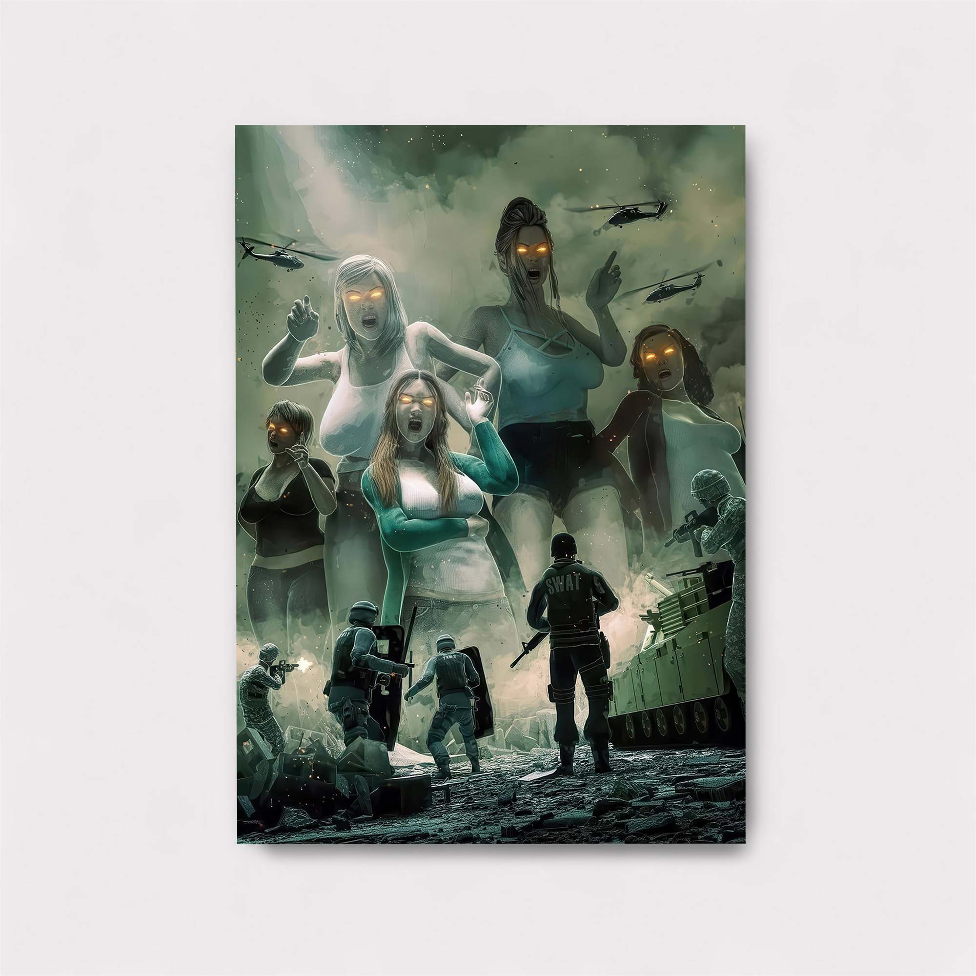 Giantess Invasion Safe Wall Magnetic / M