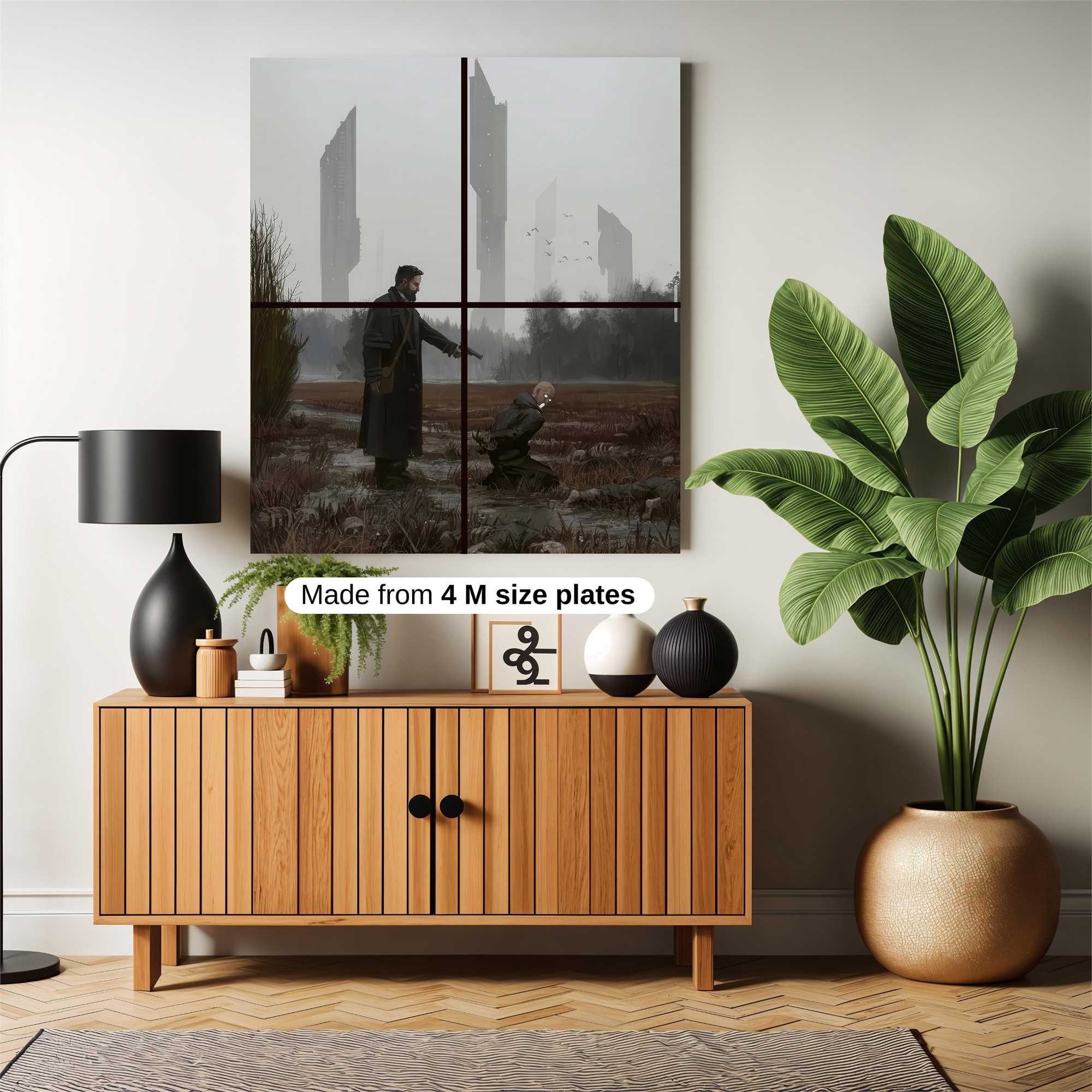 Dystopian Encounter Safe Wall Magnetic / M