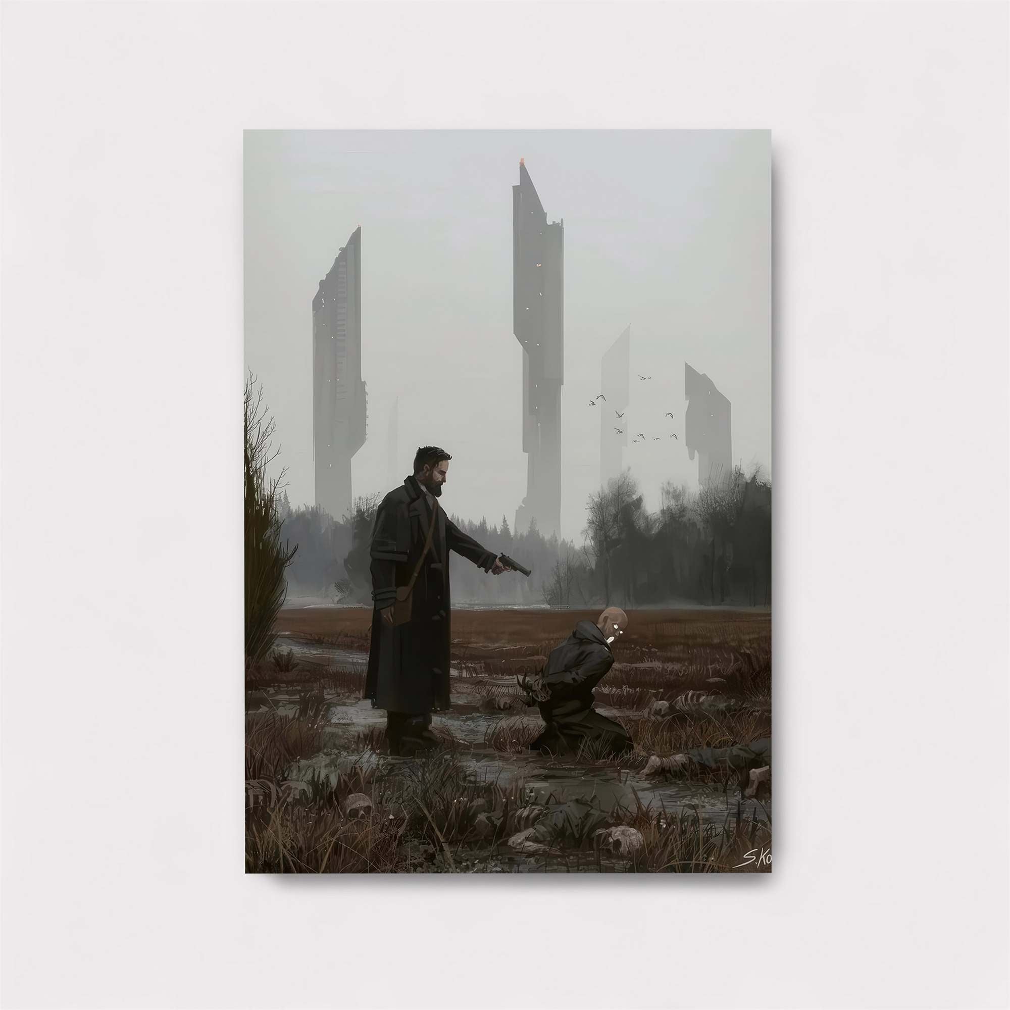 Dystopian Encounter Safe Wall Magnetic / M