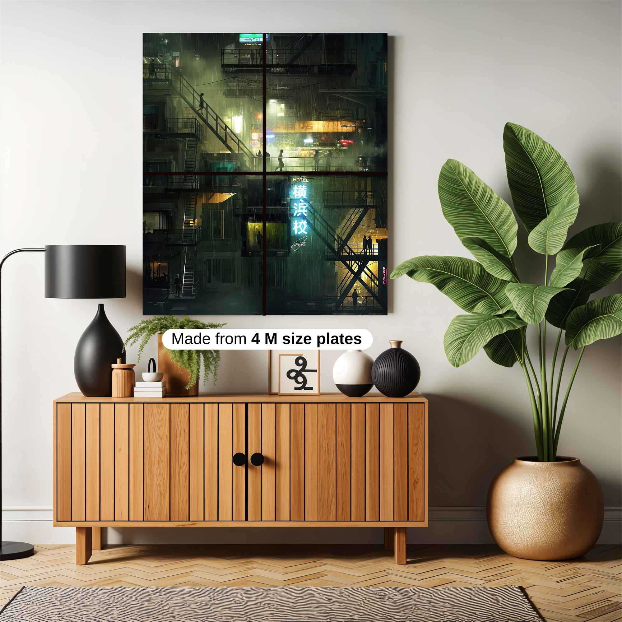 Neon Mystique Safe Wall Magnetic / M