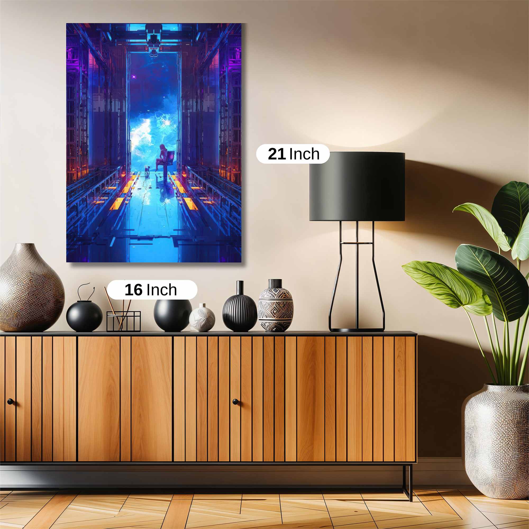 Celestial Reflection Safe Wall Magnetic / M