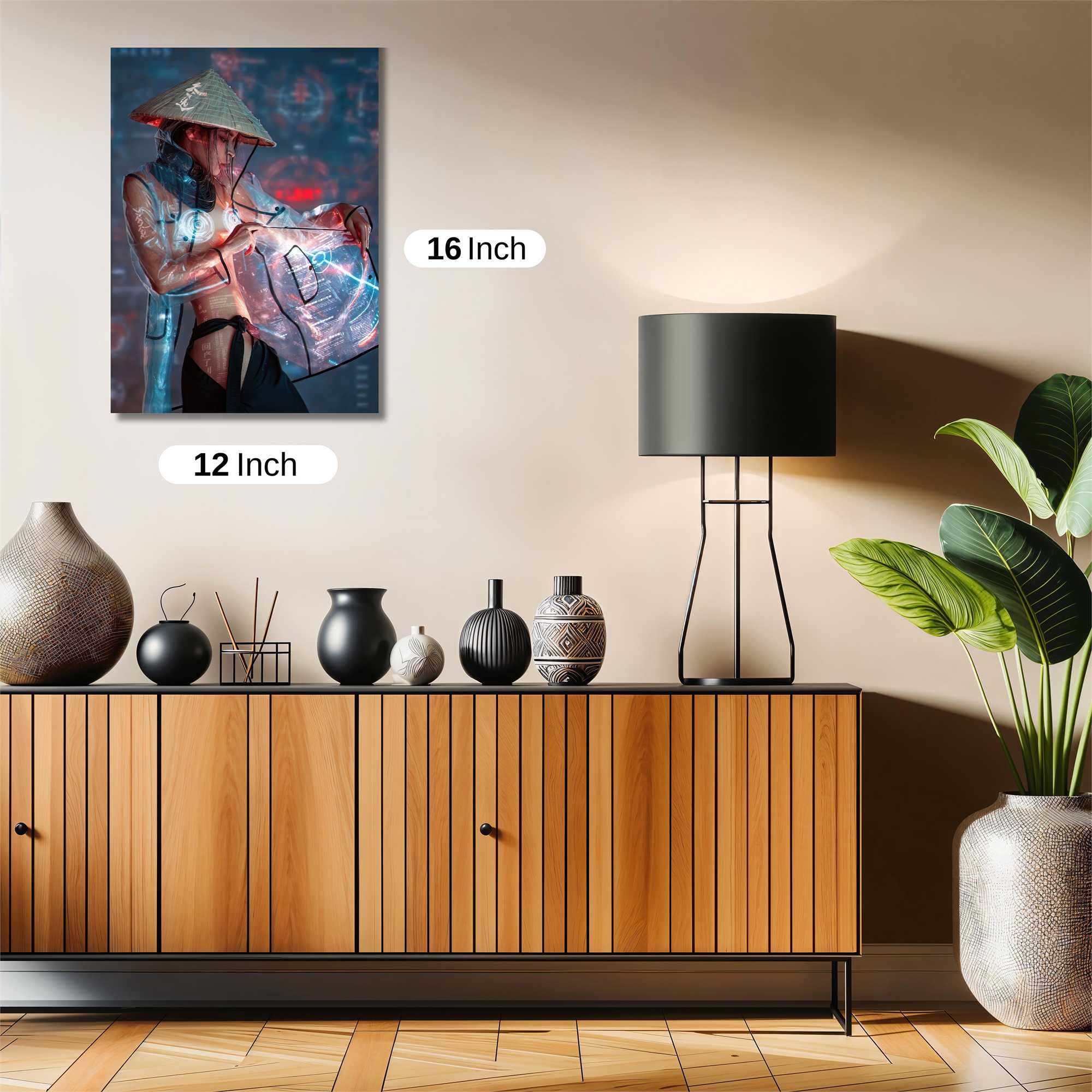 Futuristic Harmony Safe Wall Magnetic / M