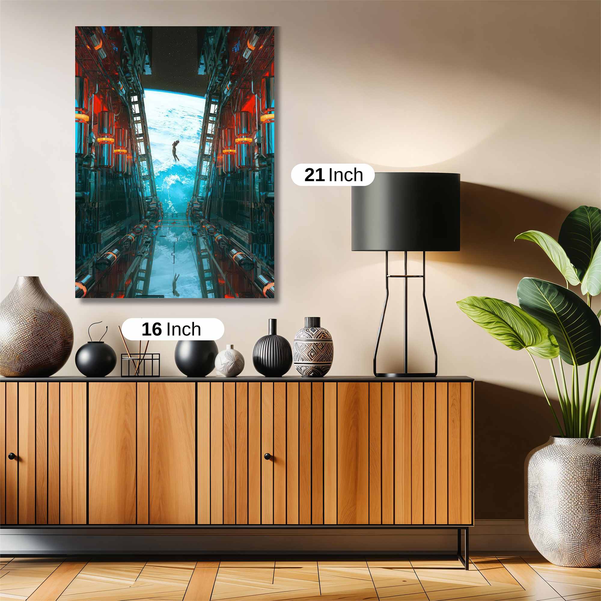 Cosmic Drift Safe Wall Magnetic / M