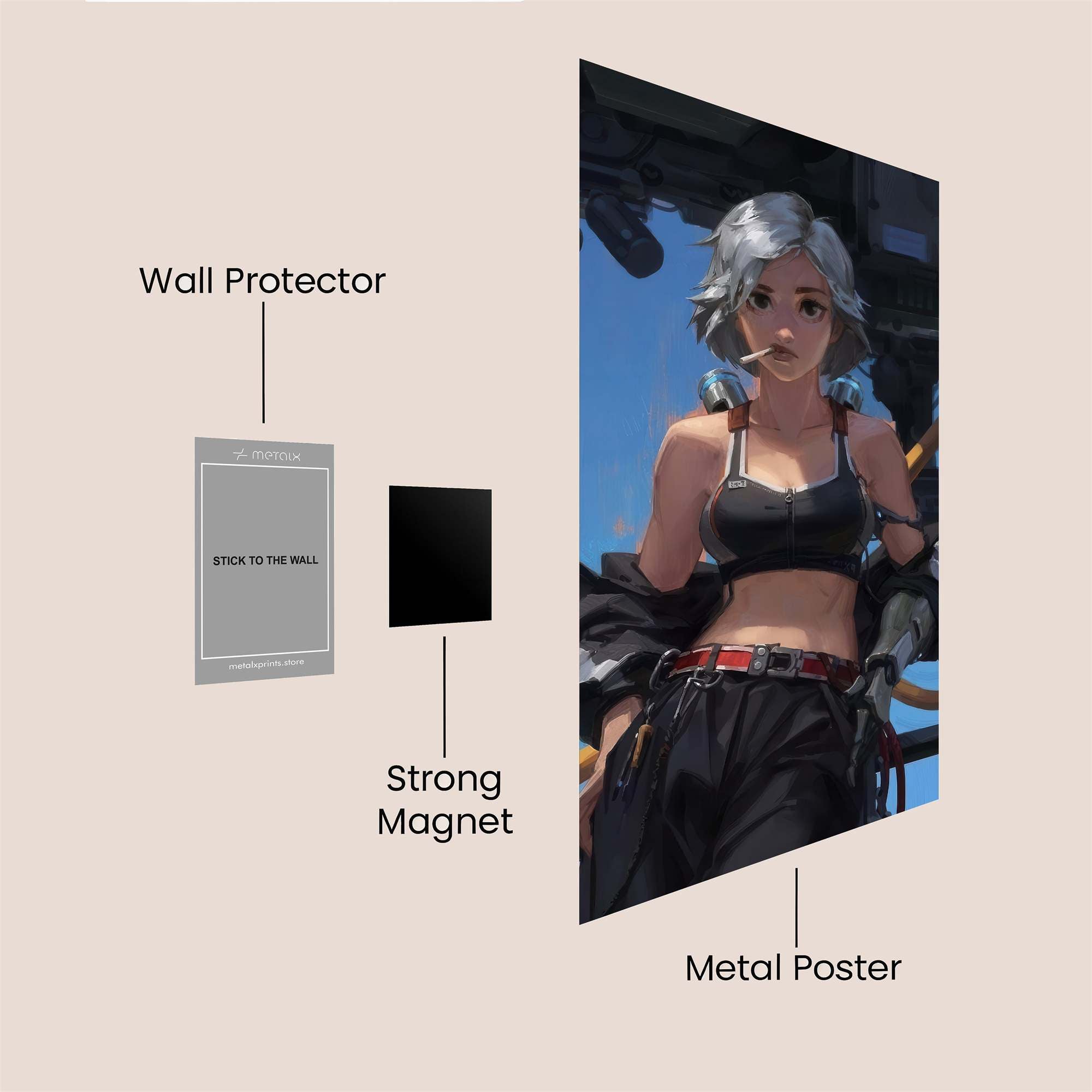 Mechanic Resolve Safe Wall Magnetic / M