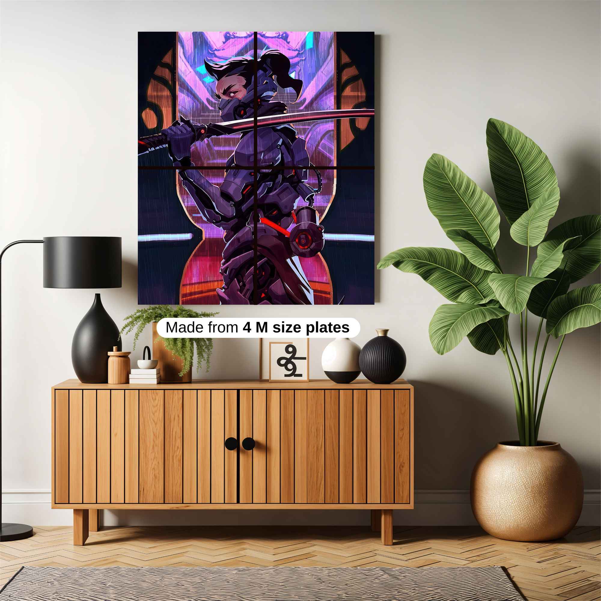 Samurai Vibrance Safe Wall Magnetic / M