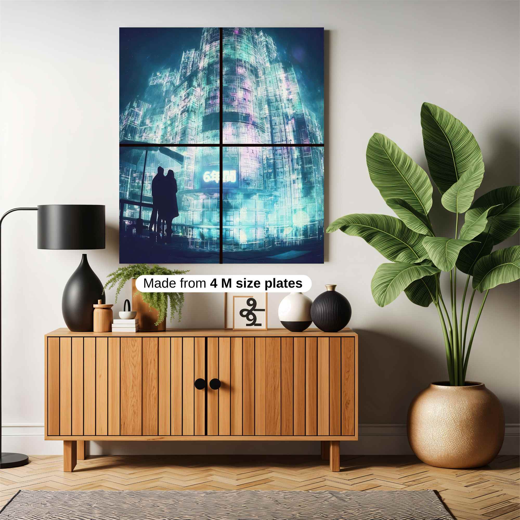 Neon Reverie Safe Wall Magnetic / M