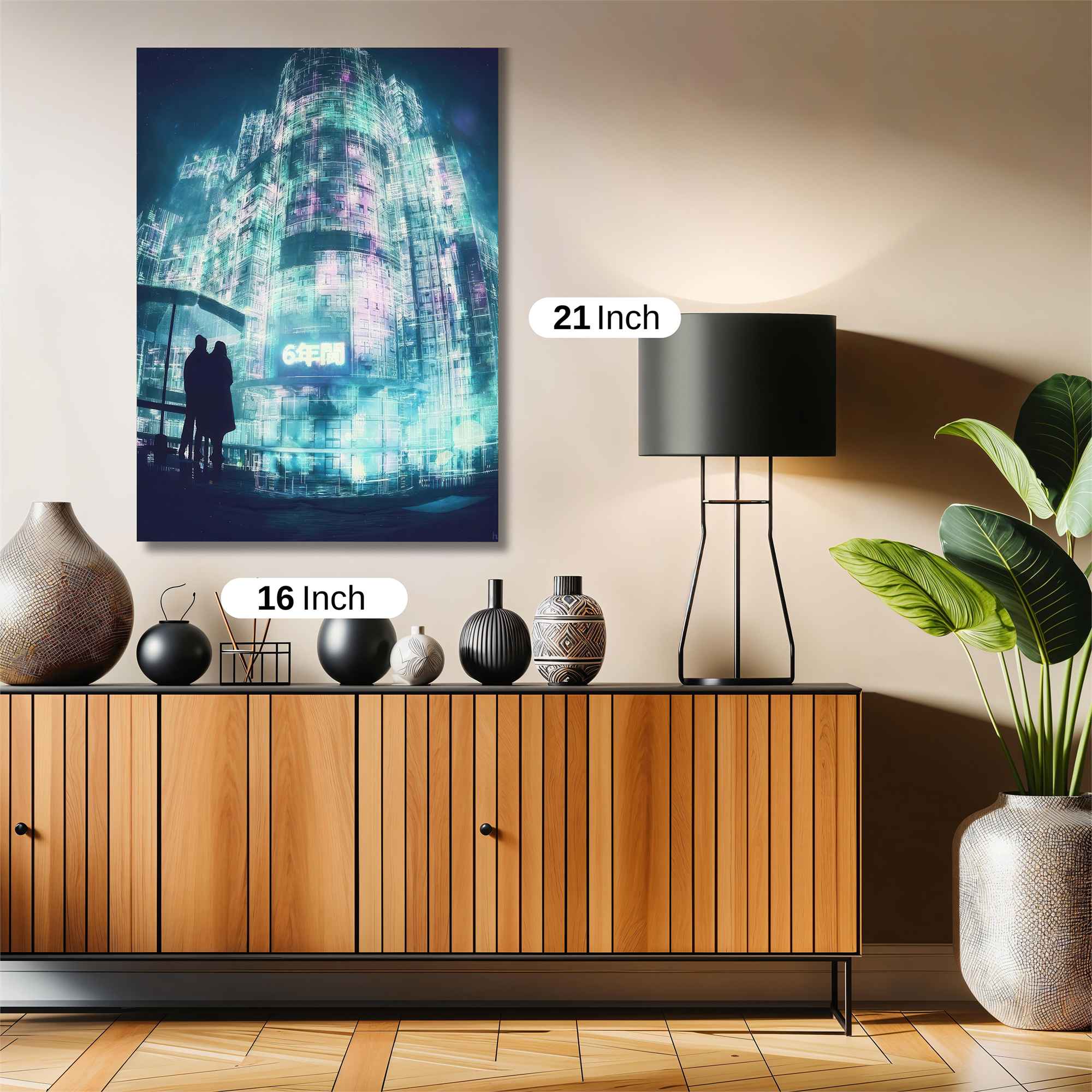 Neon Reverie Safe Wall Magnetic / M