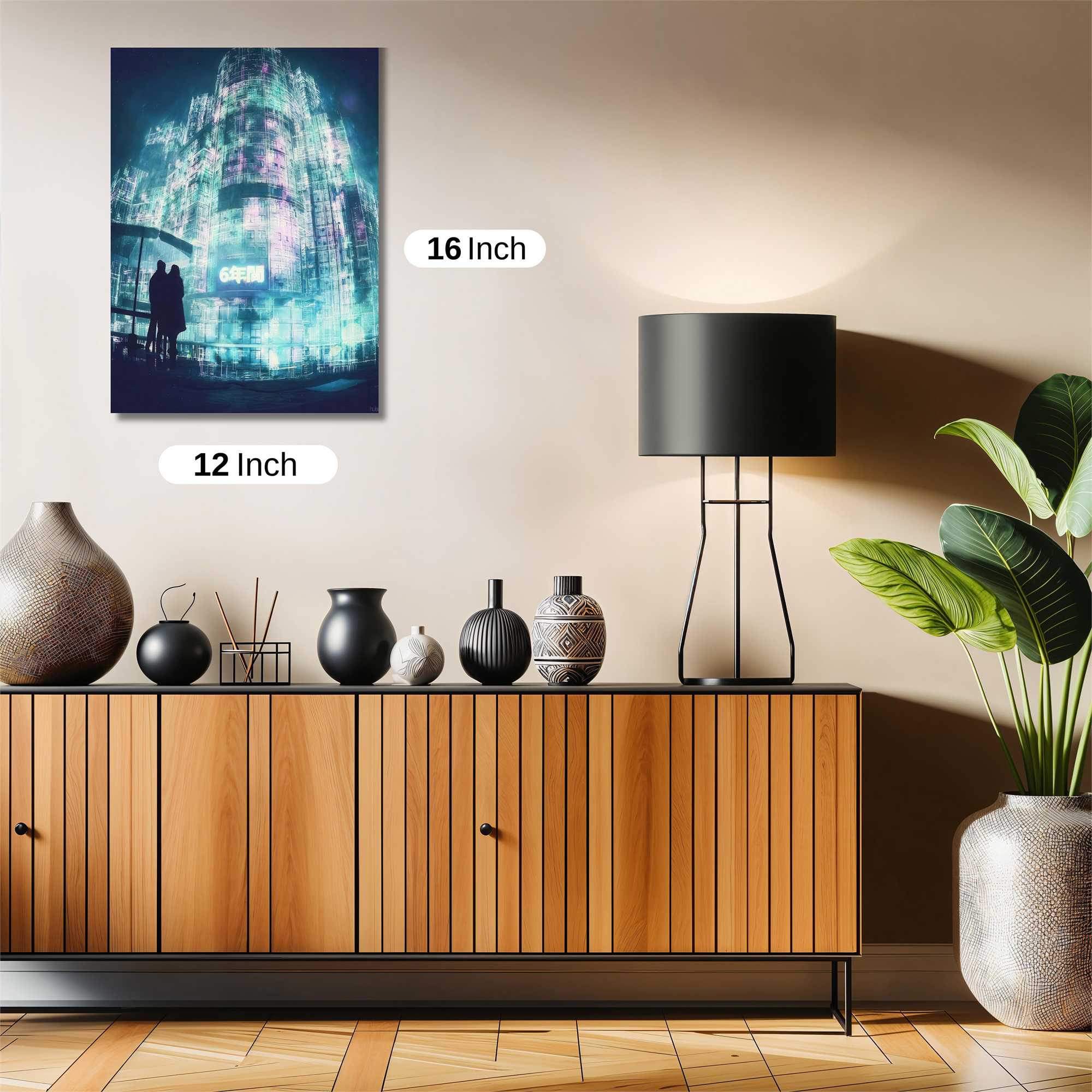 Neon Reverie Safe Wall Magnetic / M