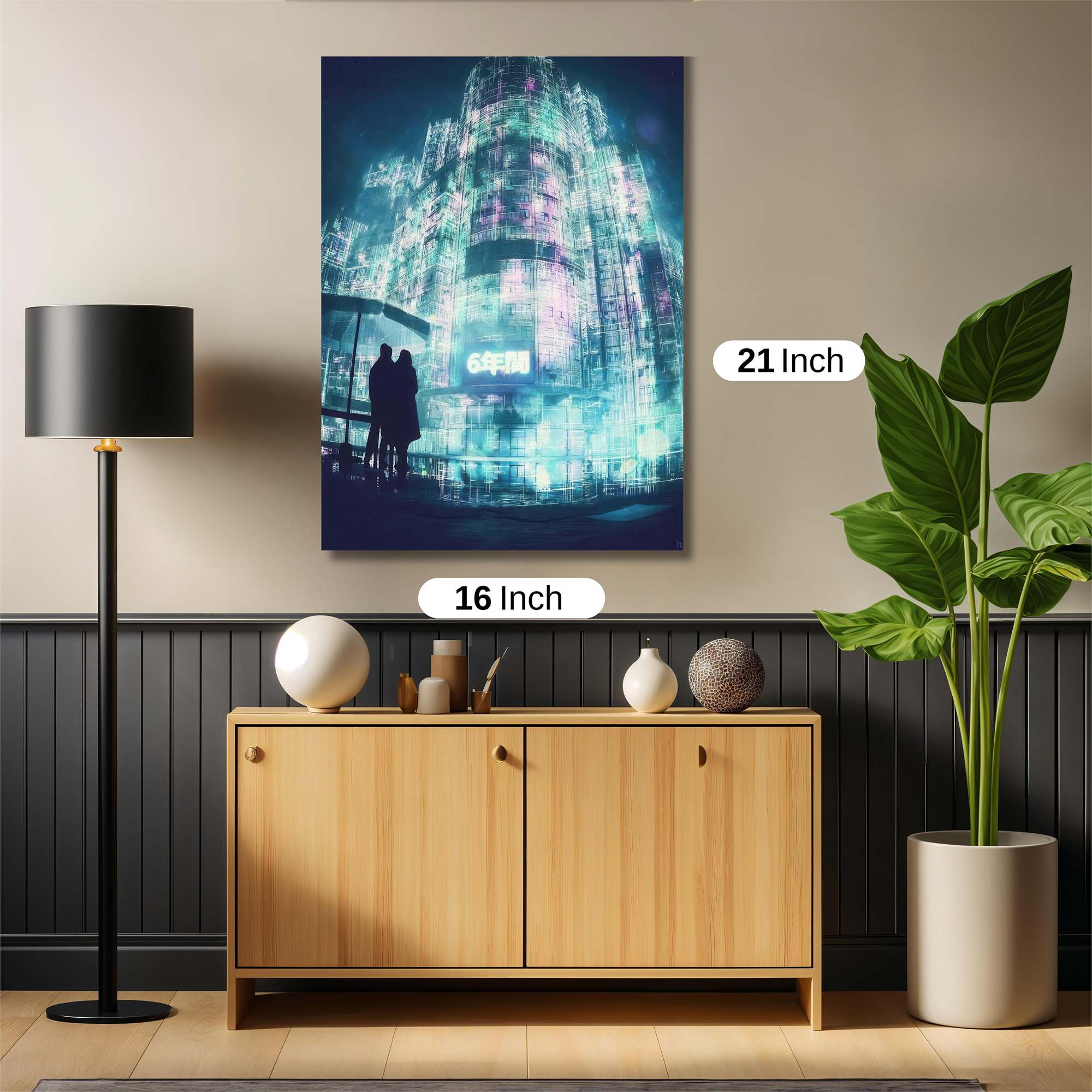 Neon Reverie Safe Wall Magnetic / M