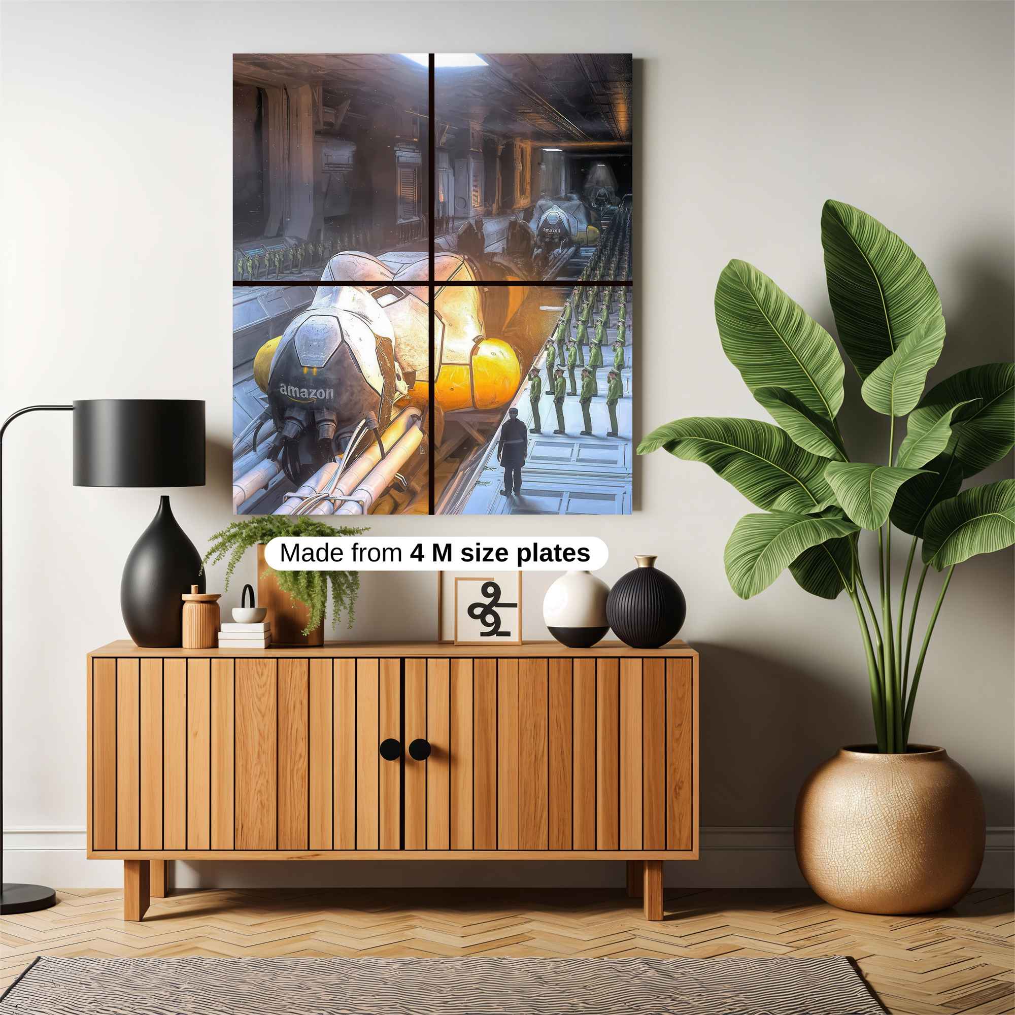 Amazon Futurism Safe Wall Magnetic / M