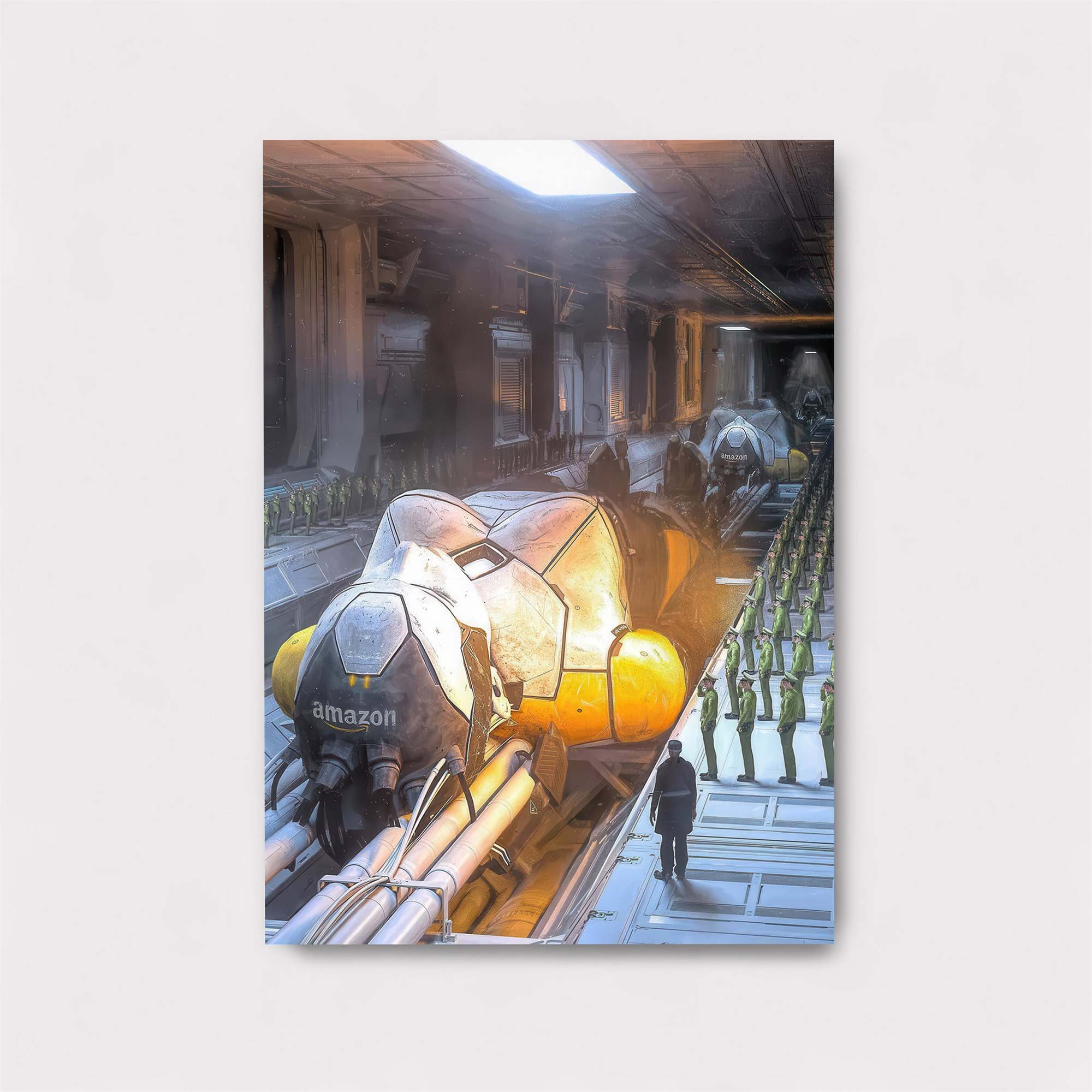 Amazon Futurism Safe Wall Magnetic / M