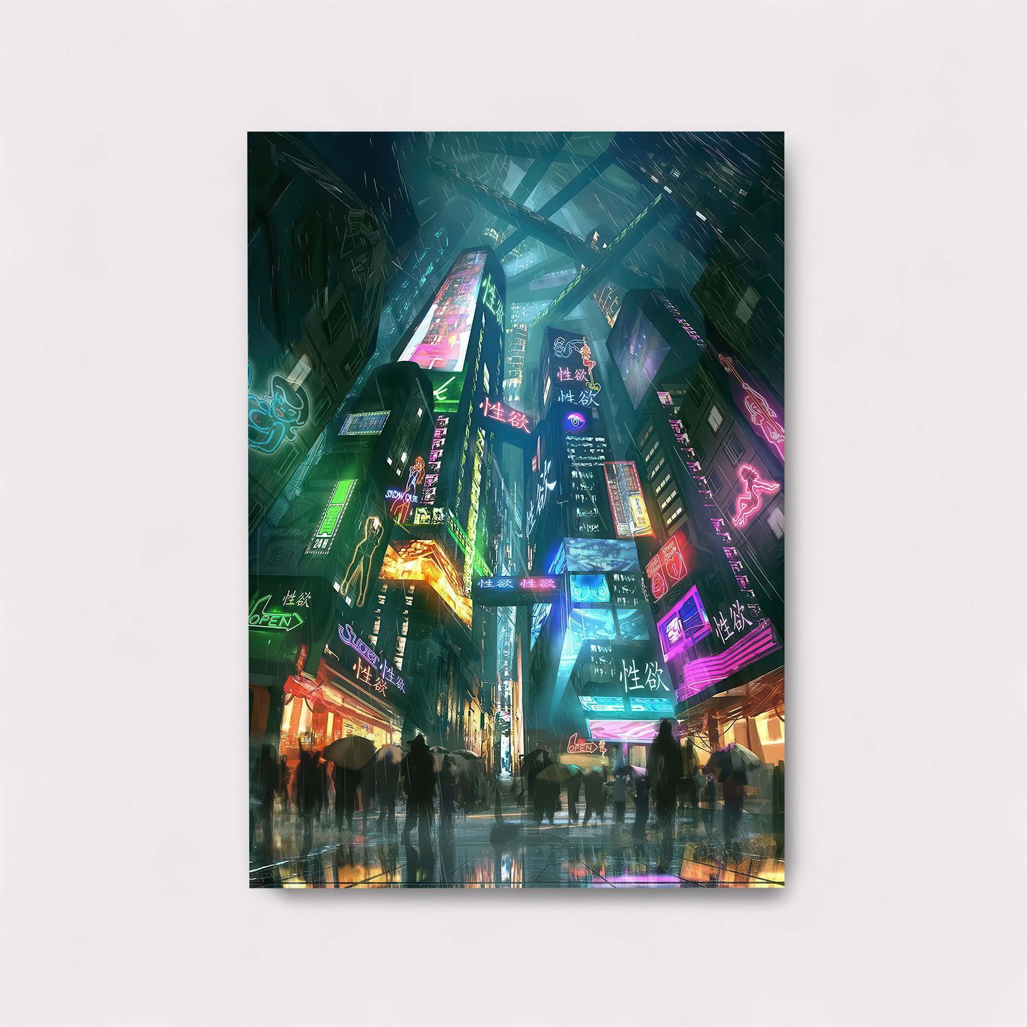 Neon Abyss Safe Wall Magnetic / M