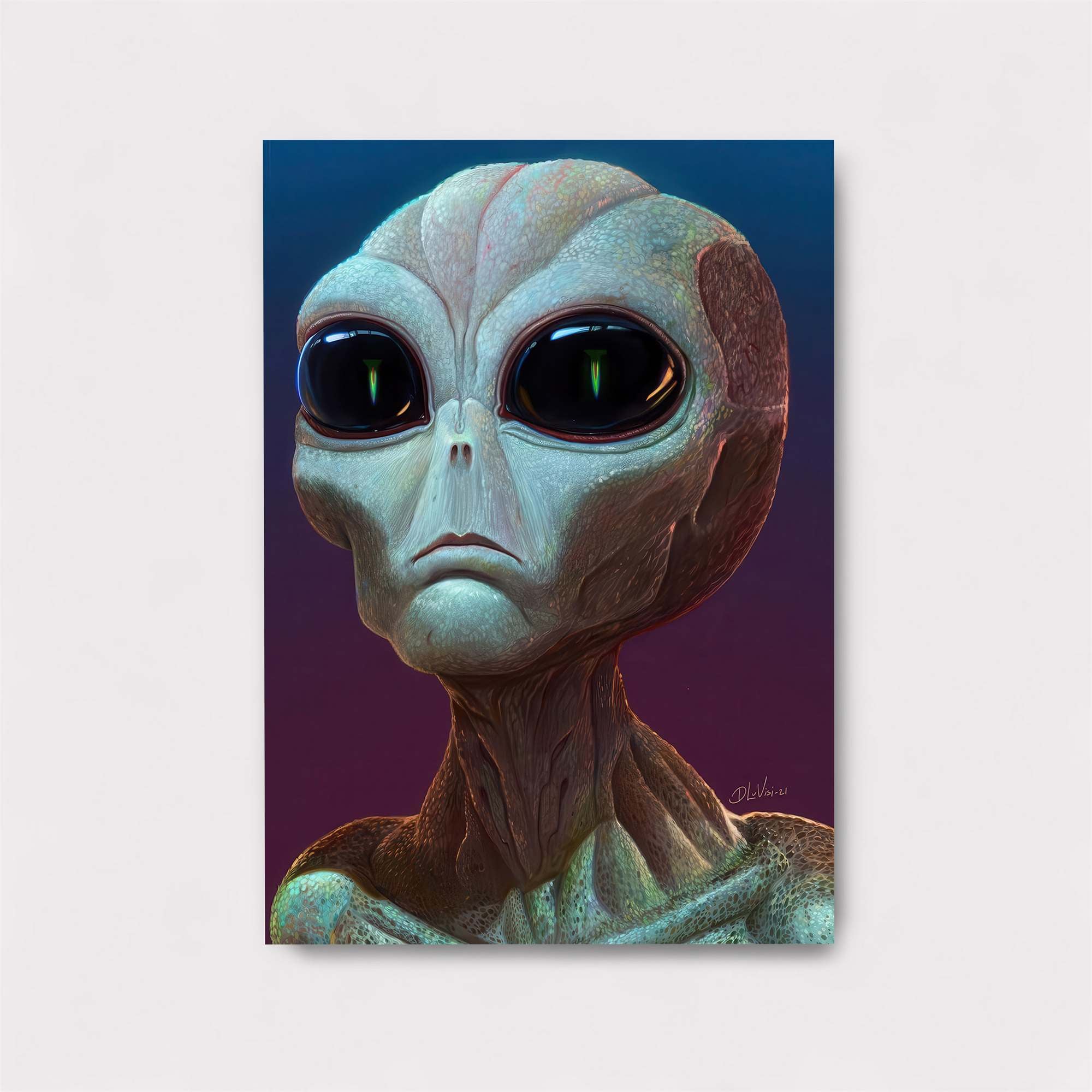 Alien Serenity Safe Wall Magnetic / M