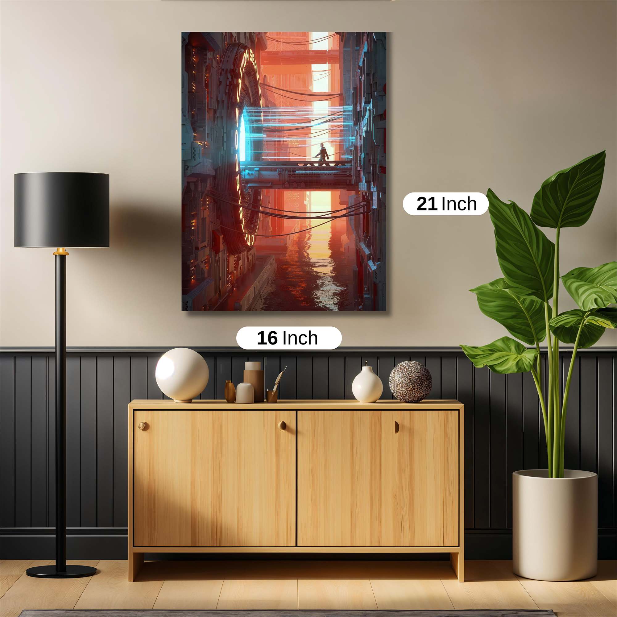 Portal Passage Safe Wall Magnetic / M