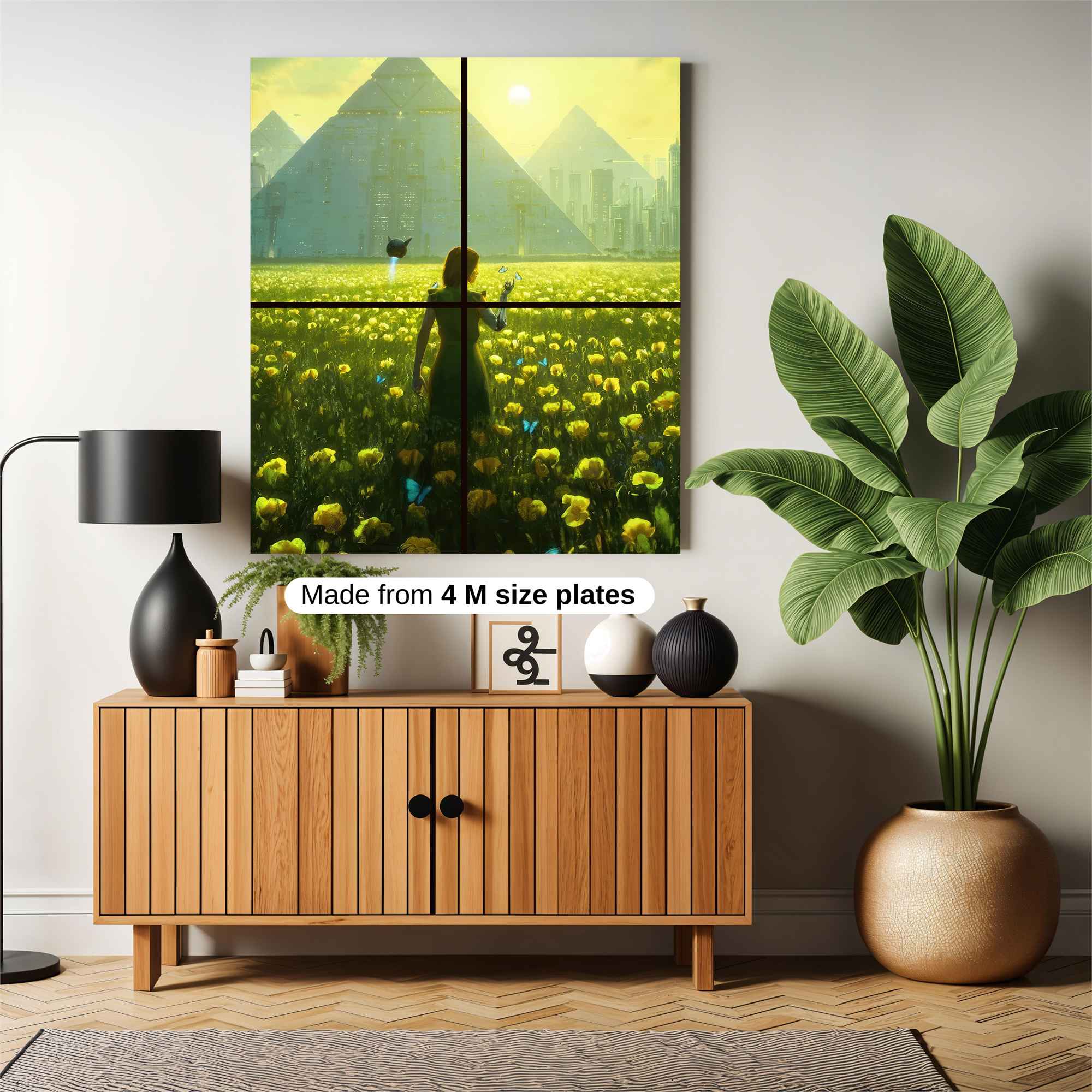 Pyramid Reverie Safe Wall Magnetic / M