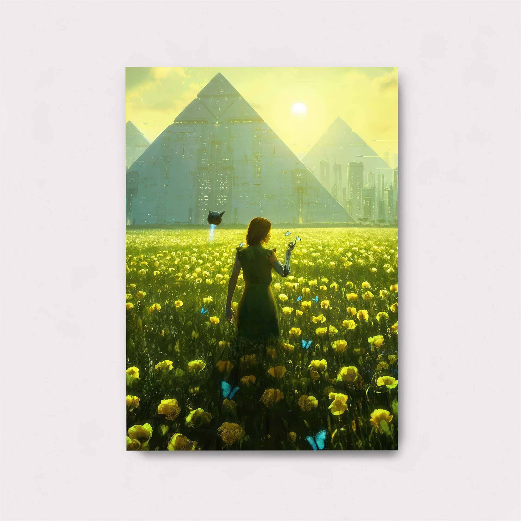 Pyramid Reverie Safe Wall Magnetic / M