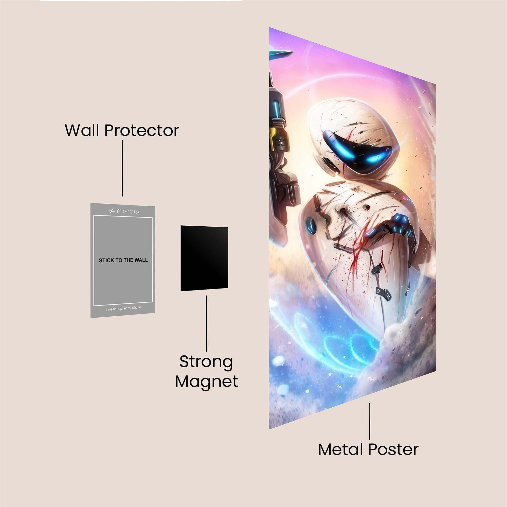Robot Resurgence Safe Wall Magnetic / M