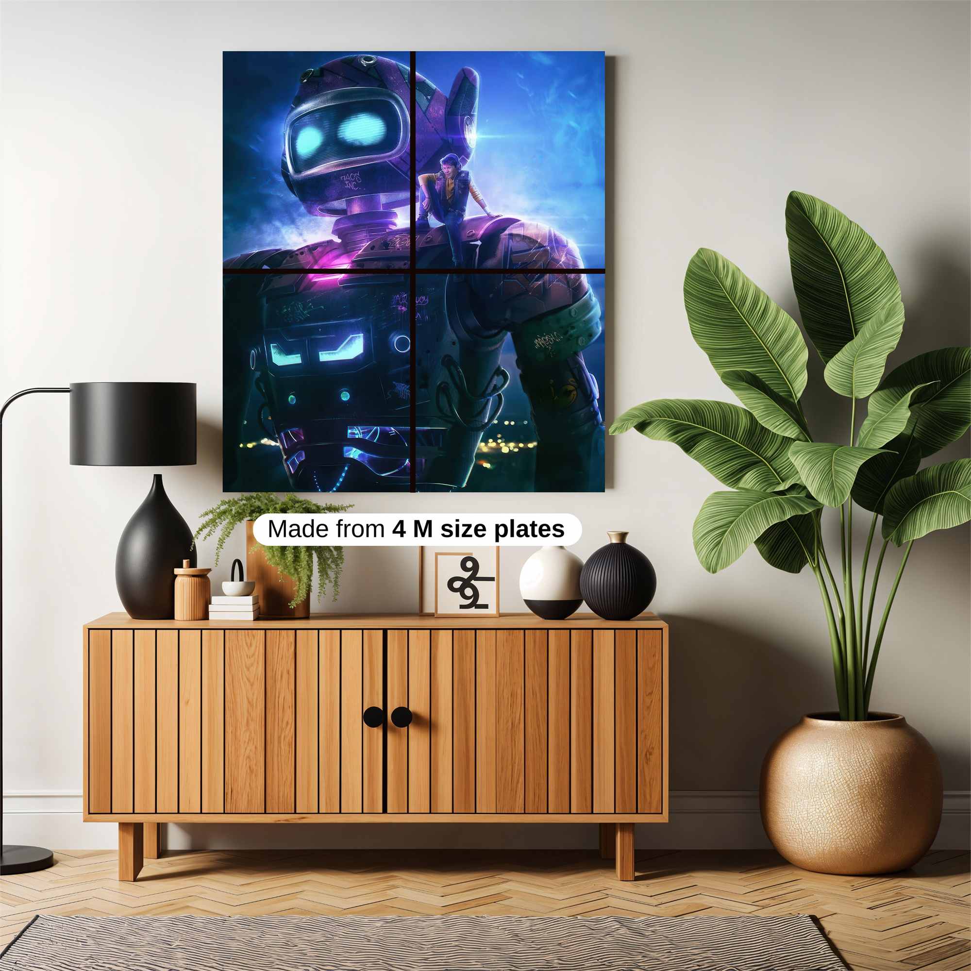 Robot Wonder Safe Wall Magnetic / M