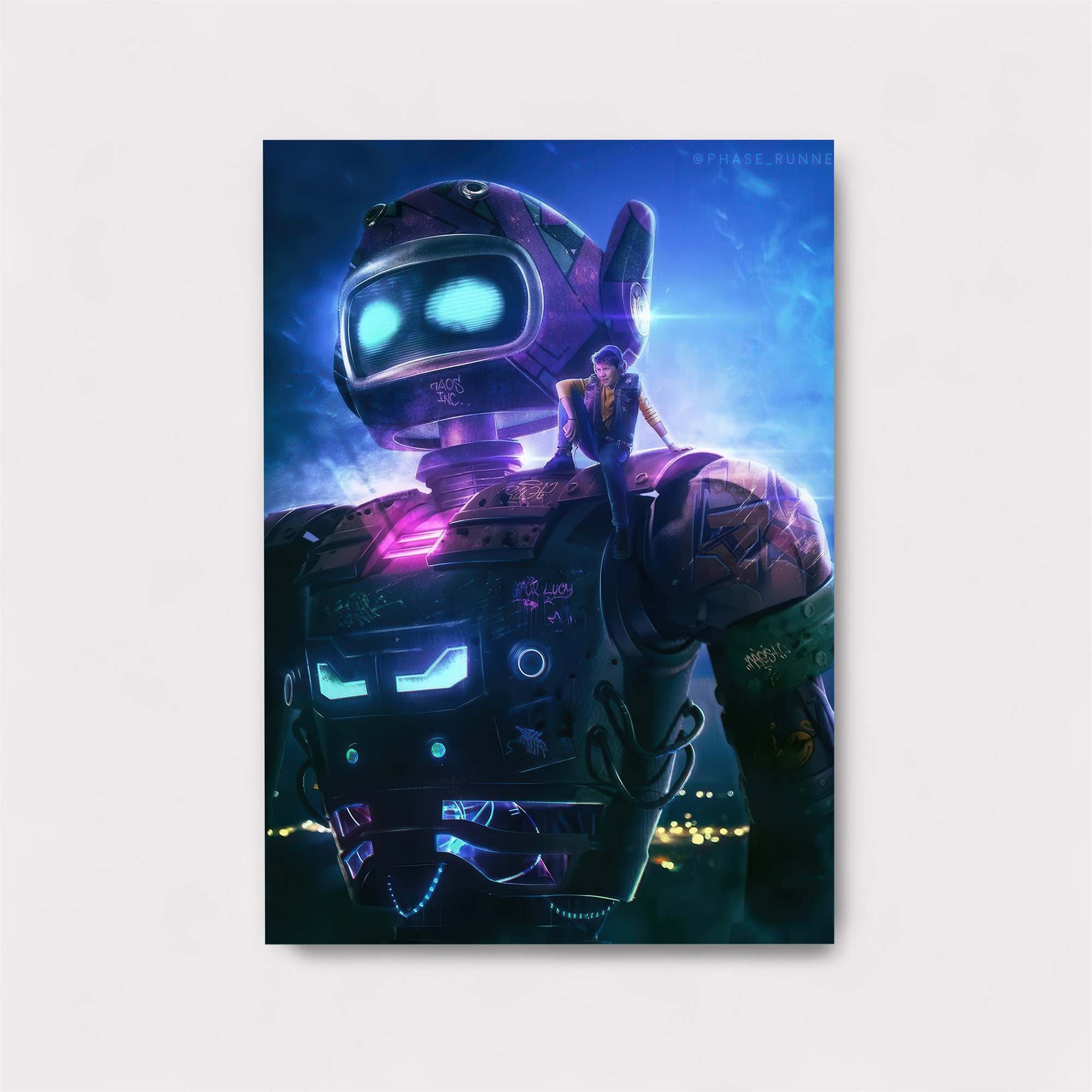 Robot Wonder Safe Wall Magnetic / M