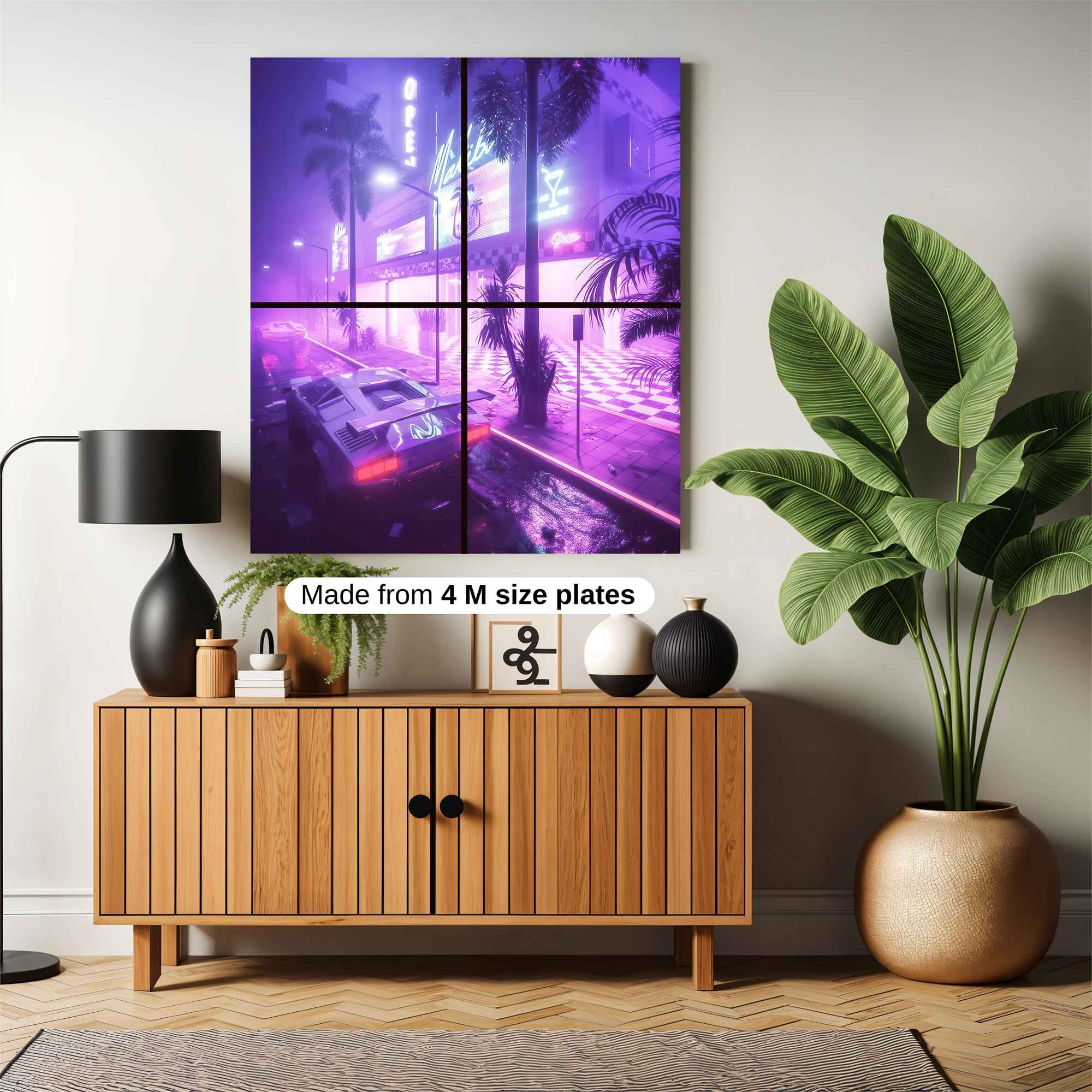 Neon Dreams Safe Wall Magnetic / M