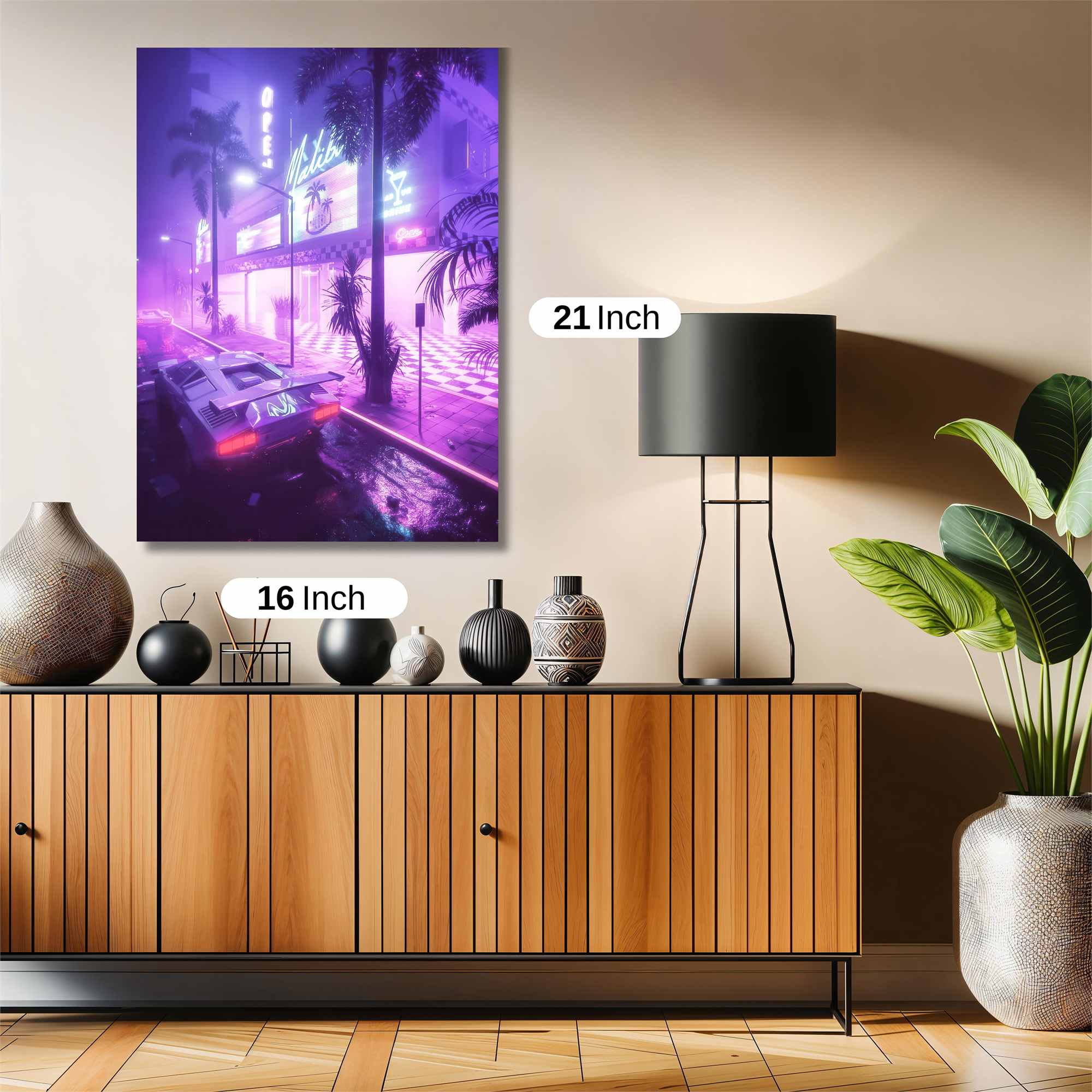 Neon Dreams Safe Wall Magnetic / M