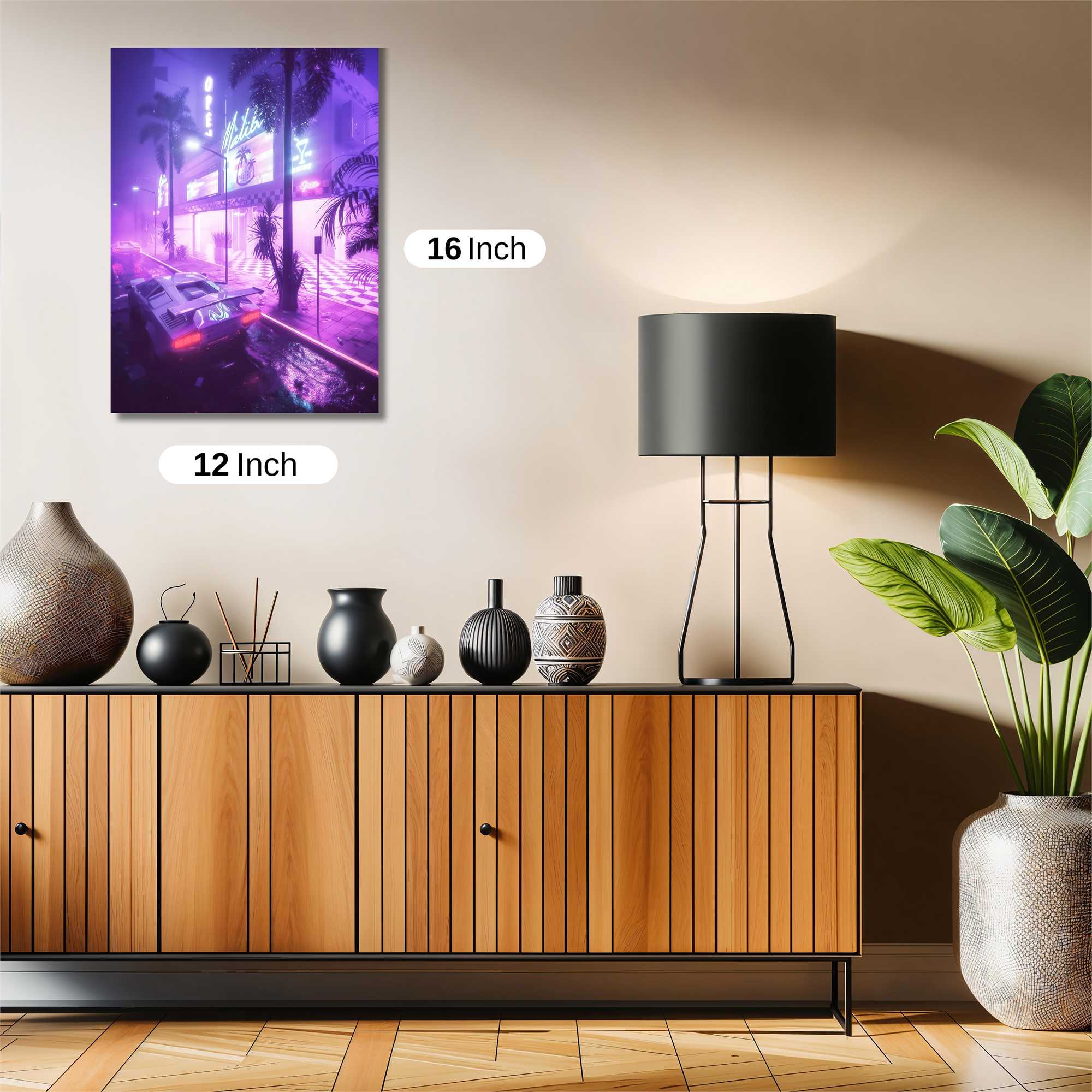 Neon Dreams Safe Wall Magnetic / M