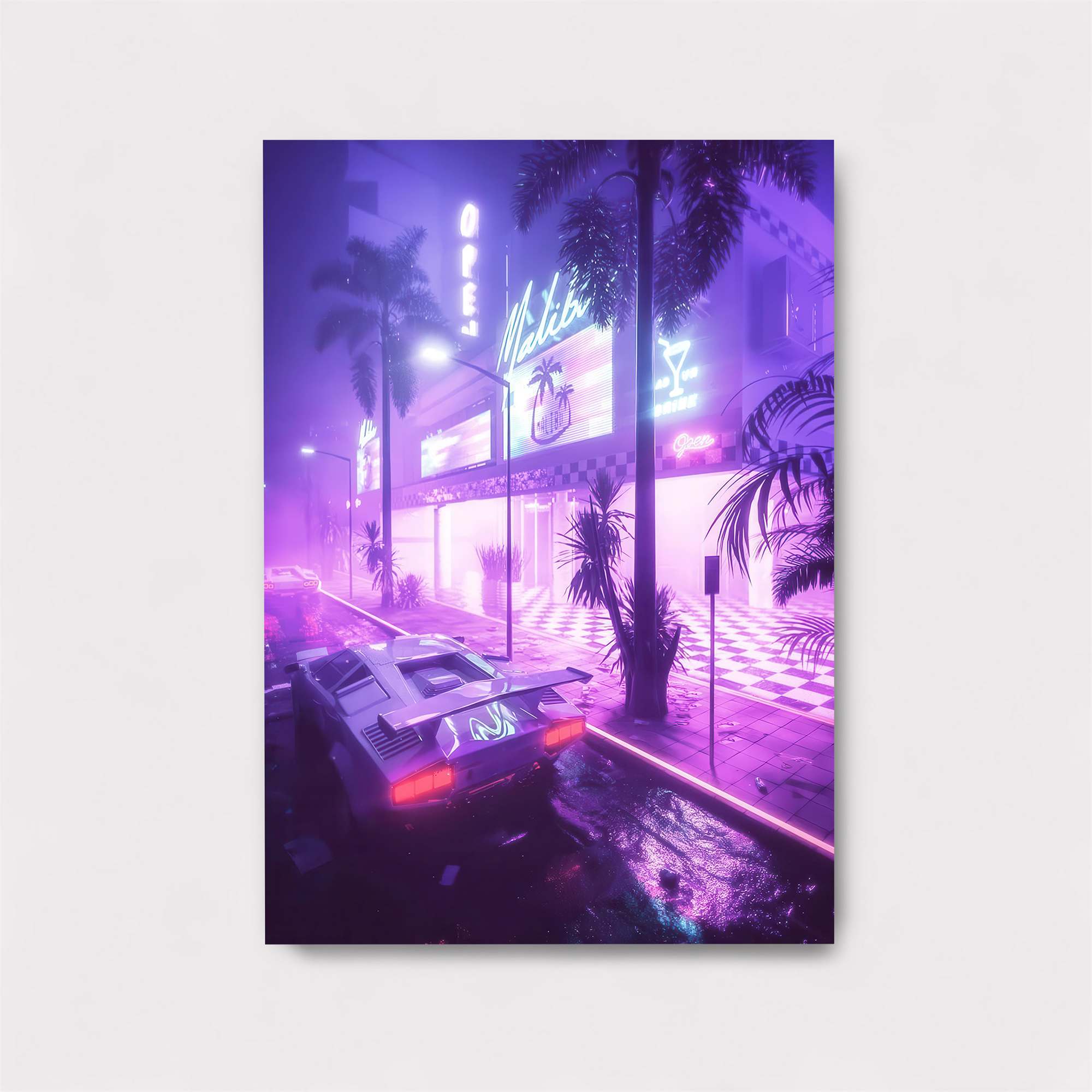 Neon Dreams Safe Wall Magnetic / M