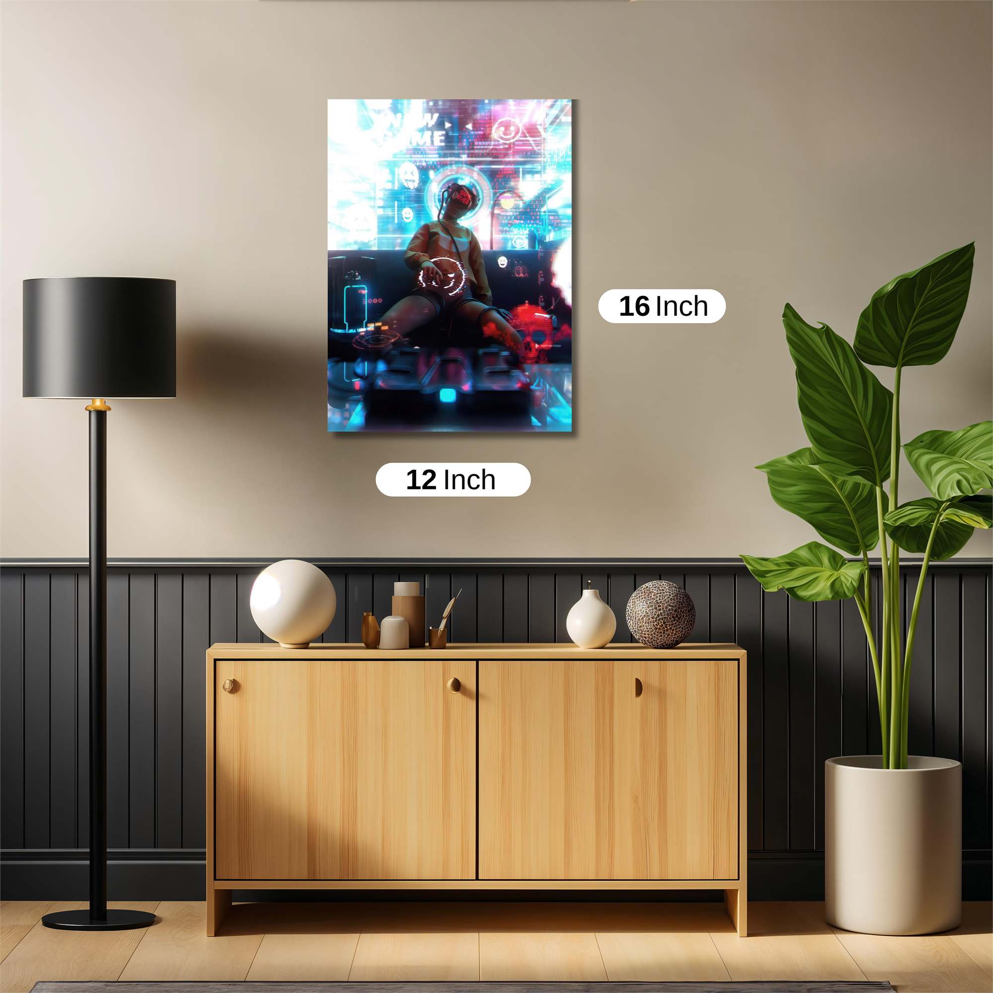 Virtual Reverie Safe Wall Magnetic / M