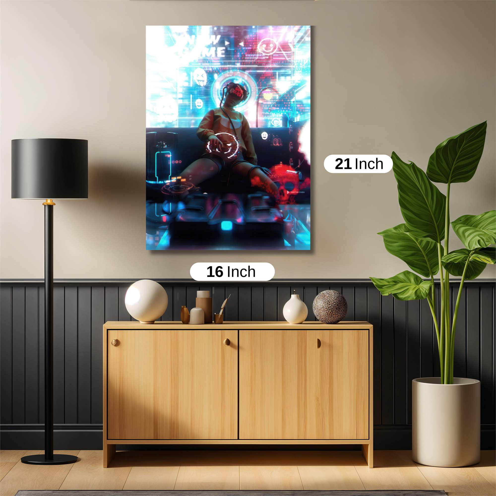 Virtual Reverie Safe Wall Magnetic / M