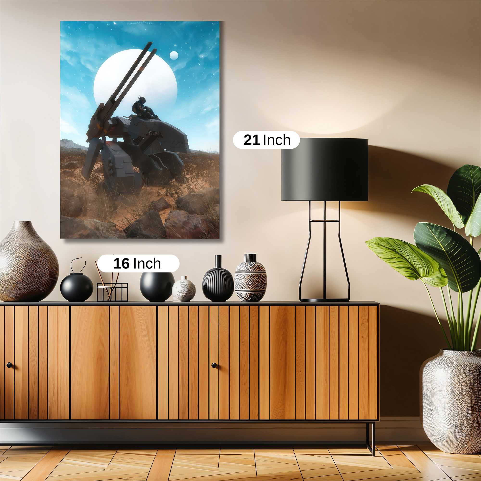 Lunar Vanguard Safe Wall Magnetic / M