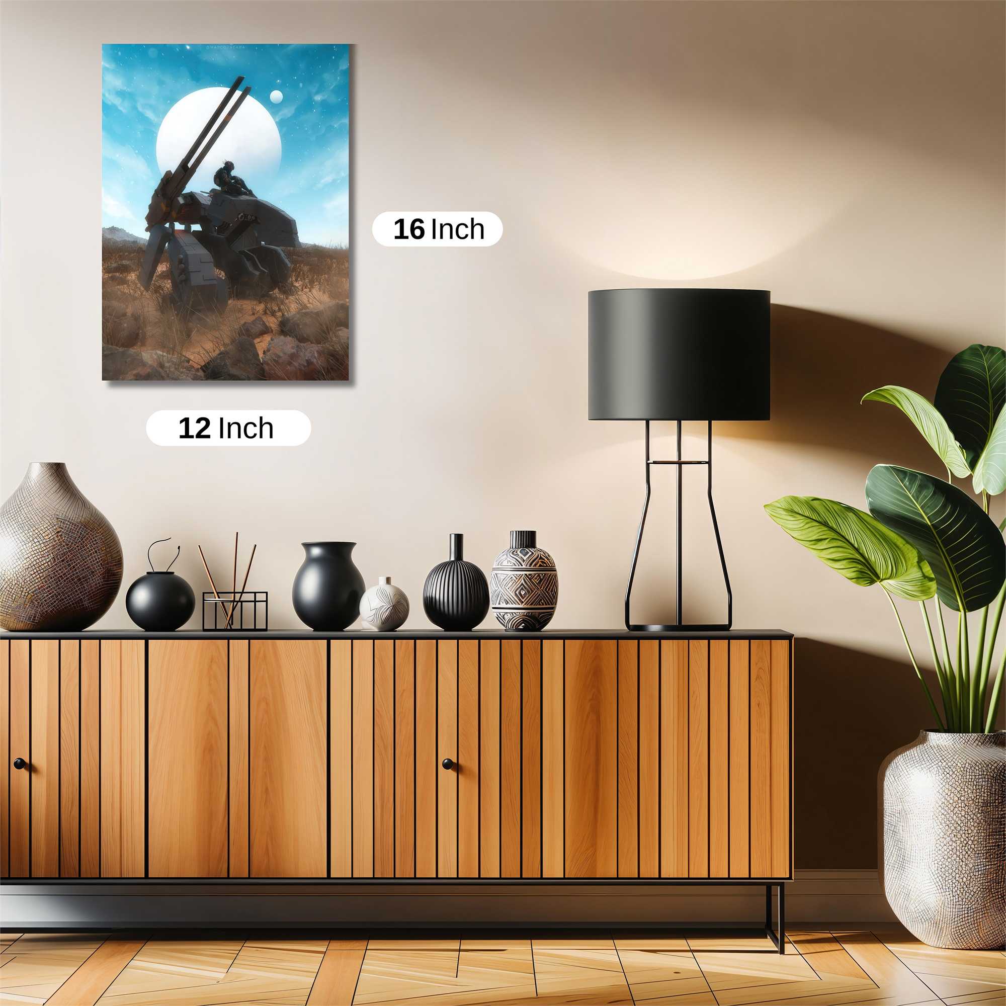 Lunar Vanguard Safe Wall Magnetic / M