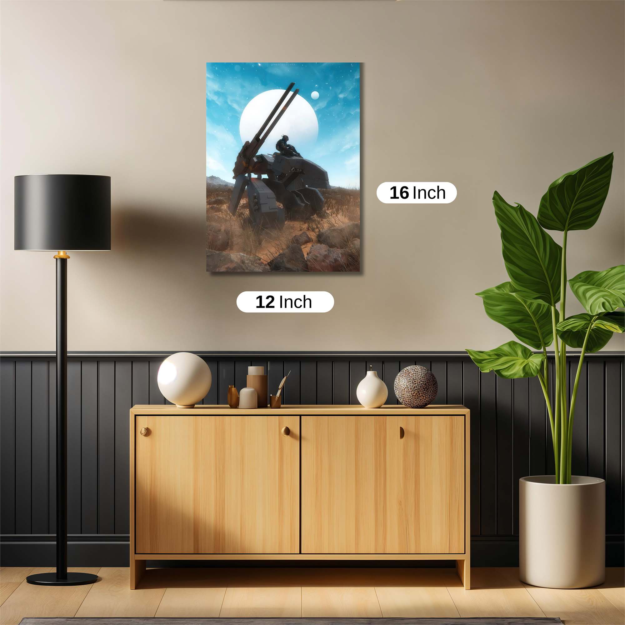 Lunar Vanguard Safe Wall Magnetic / M