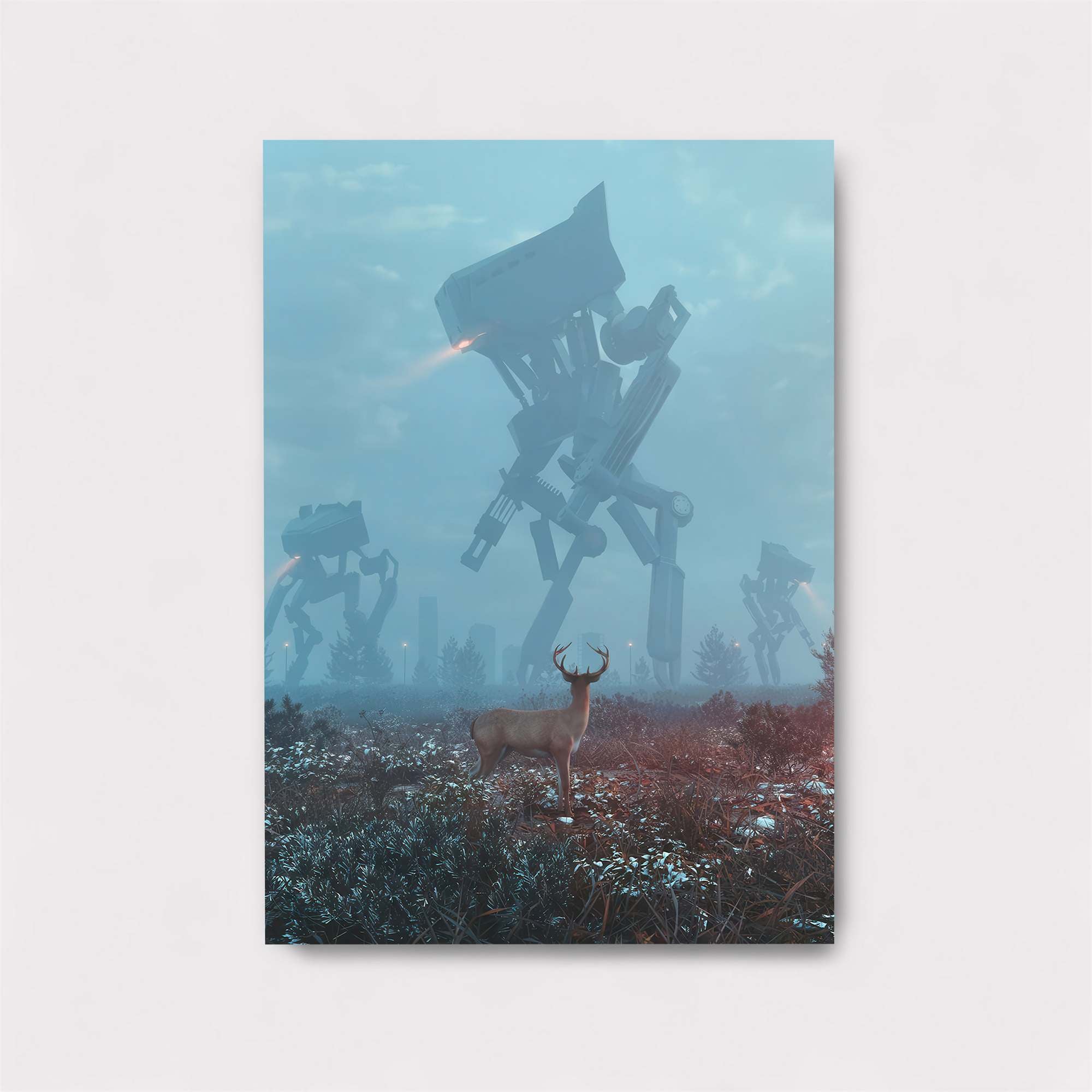 Deer Dystopia Safe Wall Magnetic / M