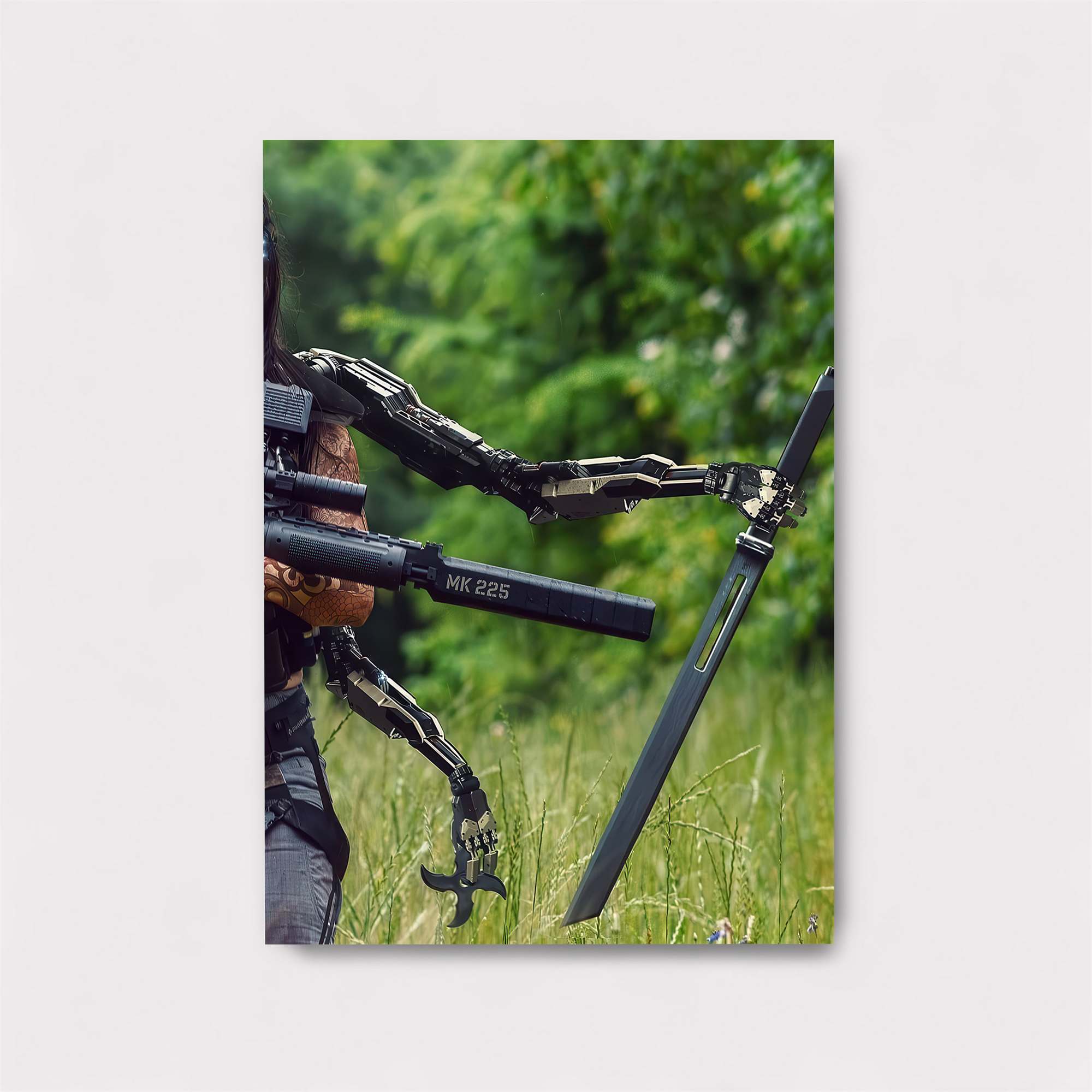 Cyborg Vigilance Safe Wall Magnetic / M