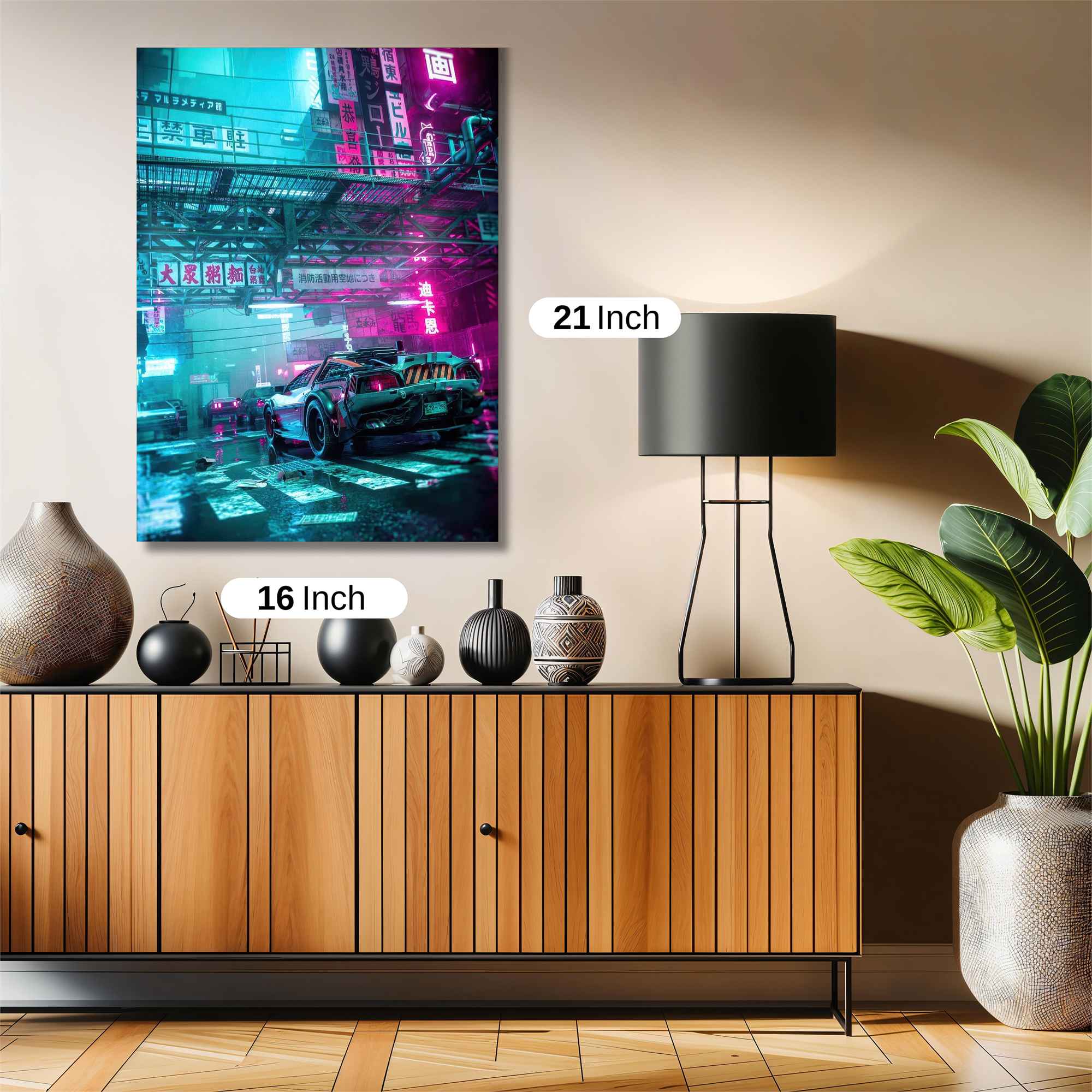 Neon Pursuit Safe Wall Magnetic / M