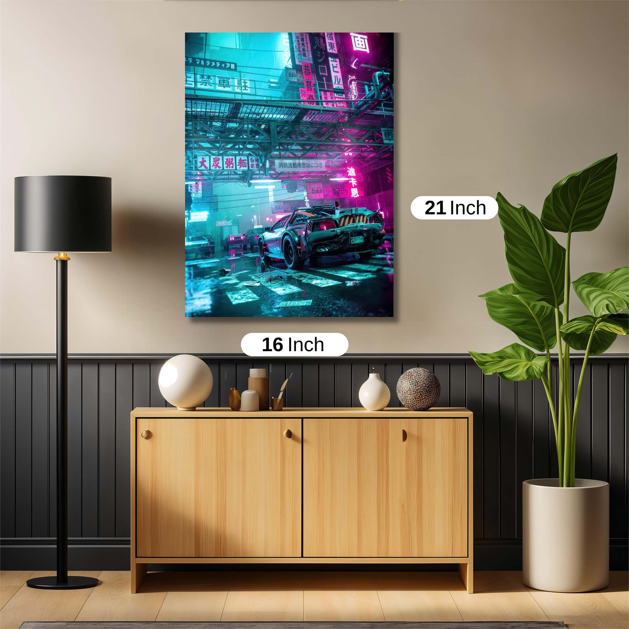 Neon Pursuit Safe Wall Magnetic / M