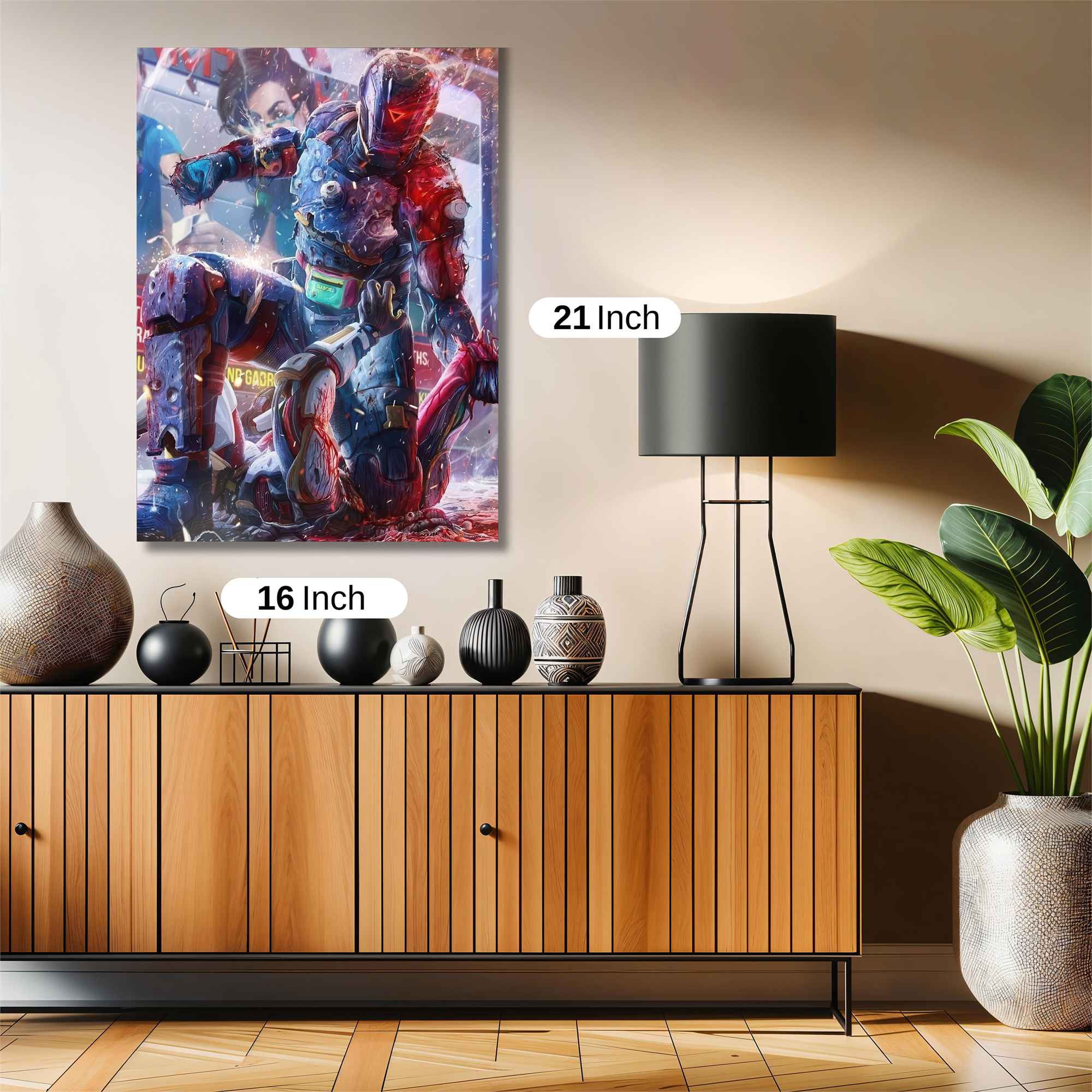 Epic Confrontation Safe Wall Magnetic / M